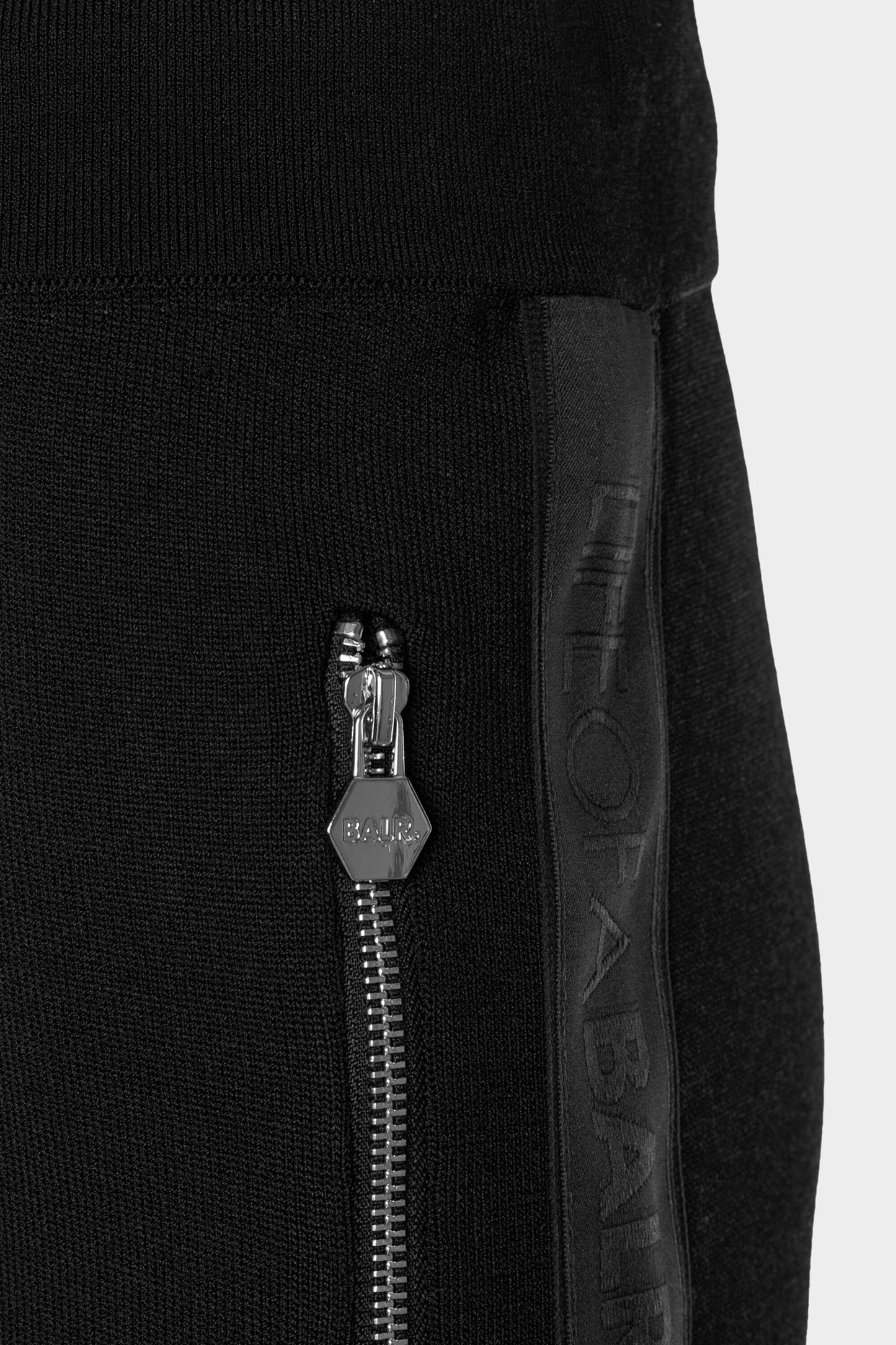 BALR. Tape Slim Pants Knit Black