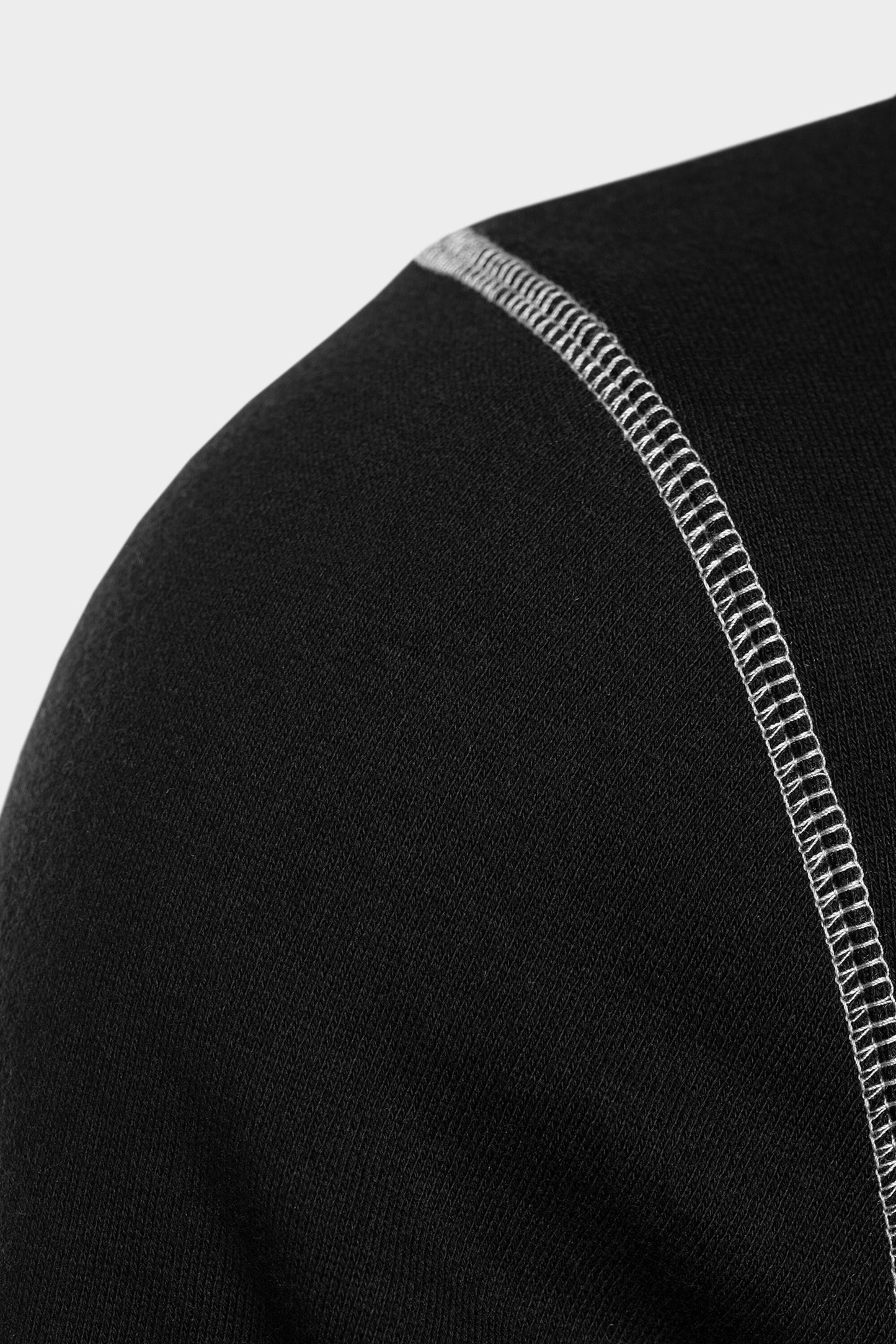 BALR. Label Straight Shirt L/S Black