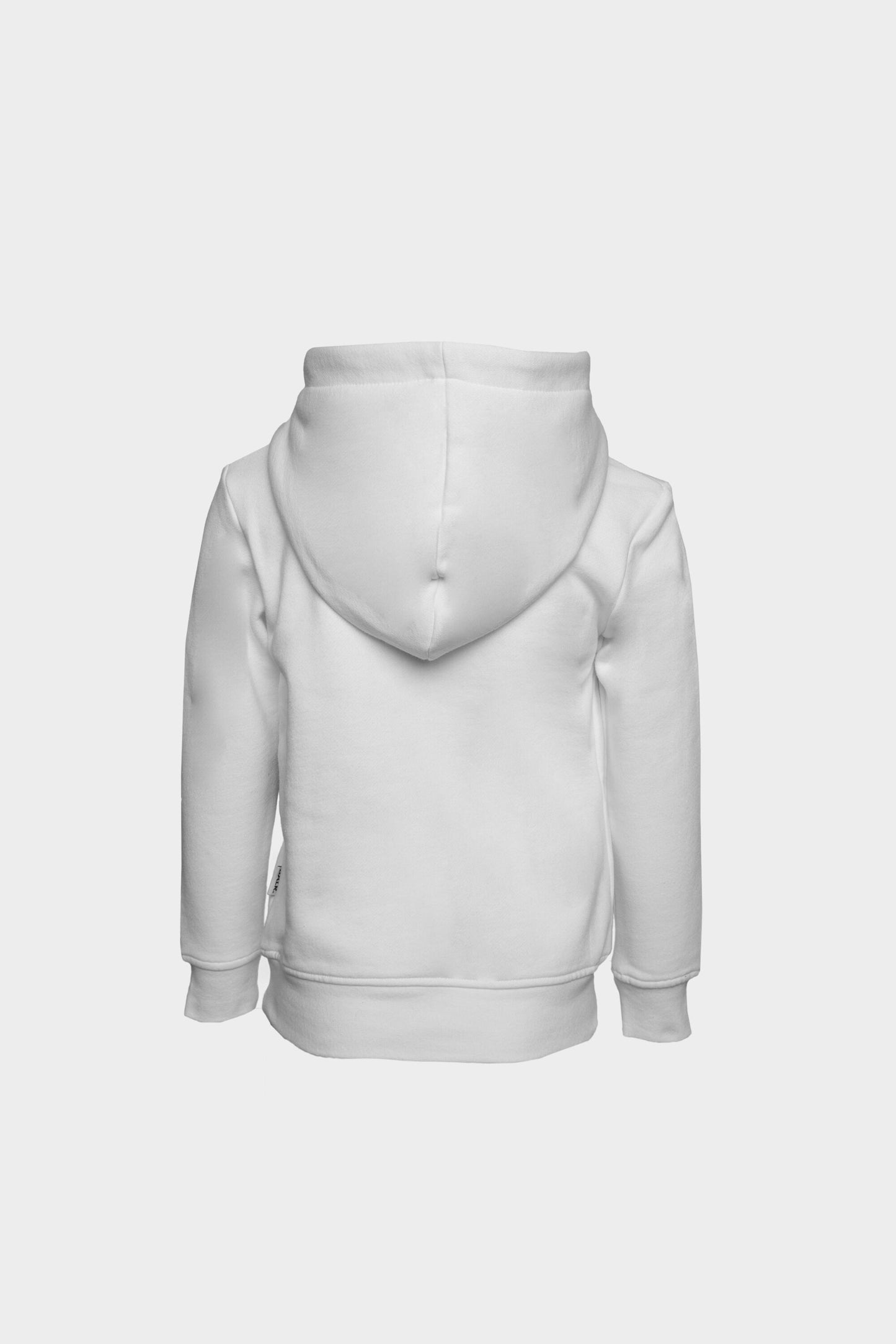 Tilted Logo Hoodie Kids White