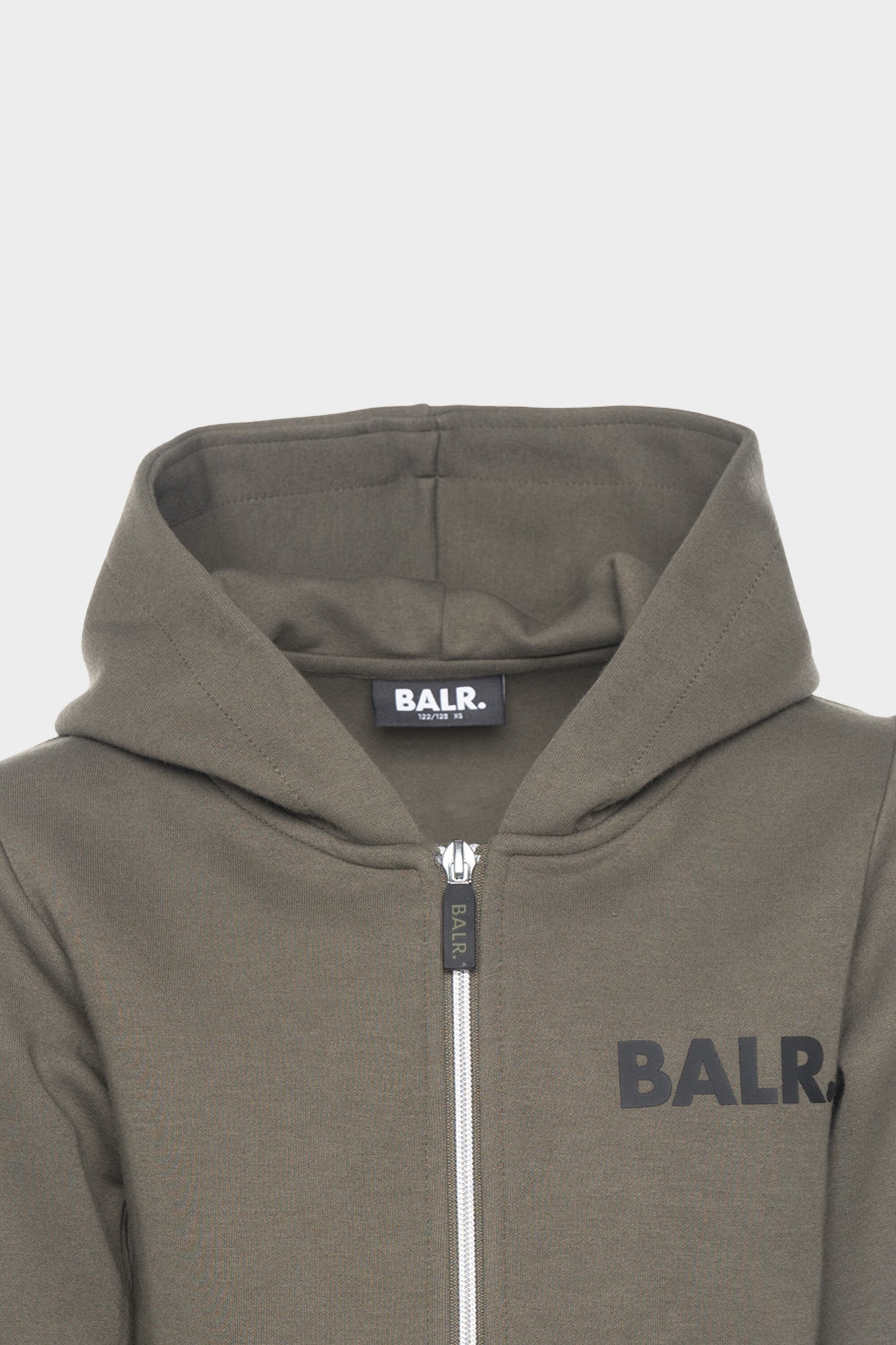Q-Series Zip Thru Hoodie Army Green