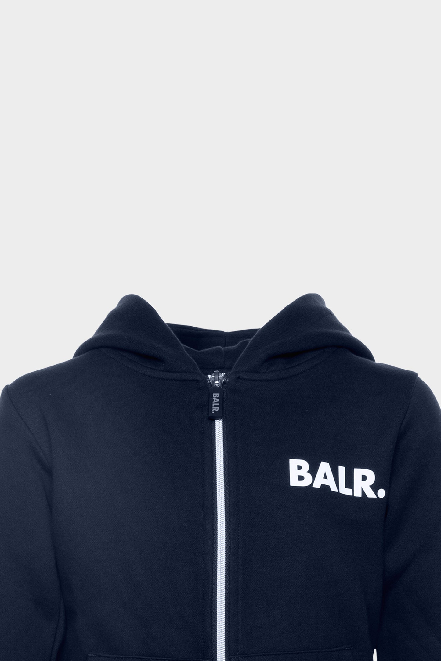 Q-Series Zip Thru Hoodie Navy Blue