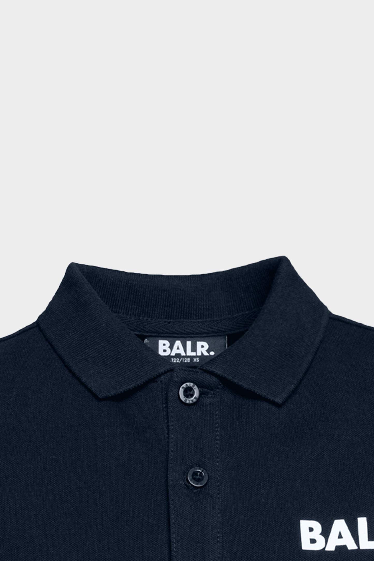 Brand Logo Polo Navy Blue