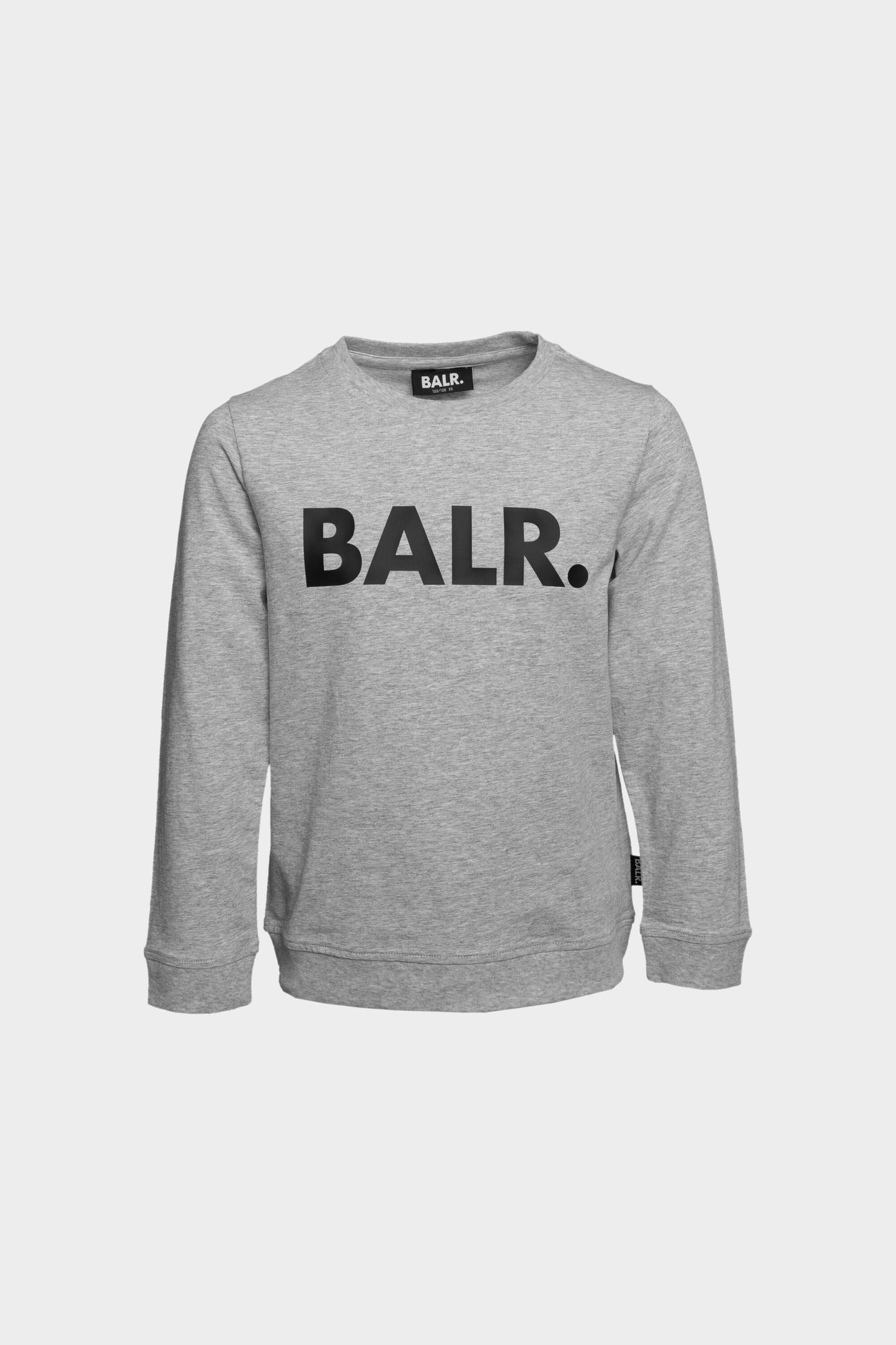 Brand Logo T-Shirt L/S Lt Grey Heather