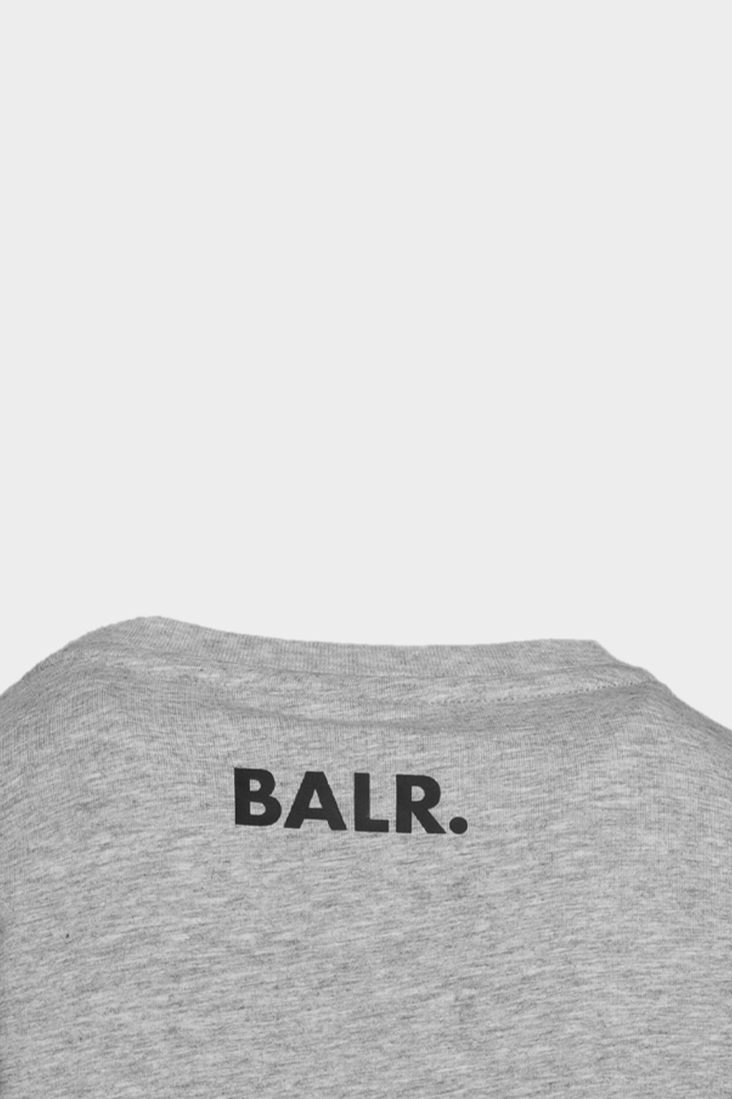 Brand Logo T-Shirt L/S Lt Grey Heather