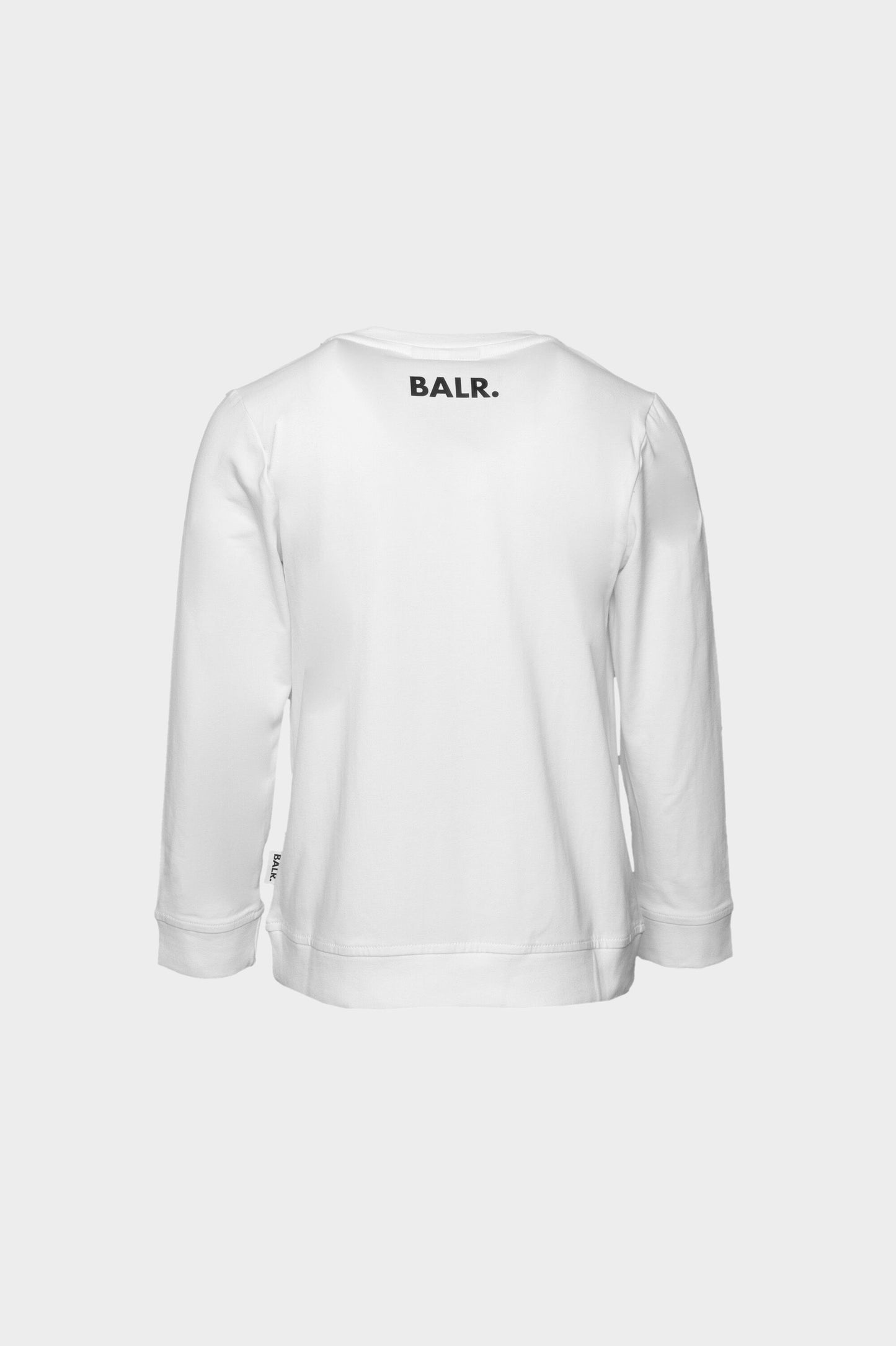 Markenlogo T-Shirt L/S Weiß