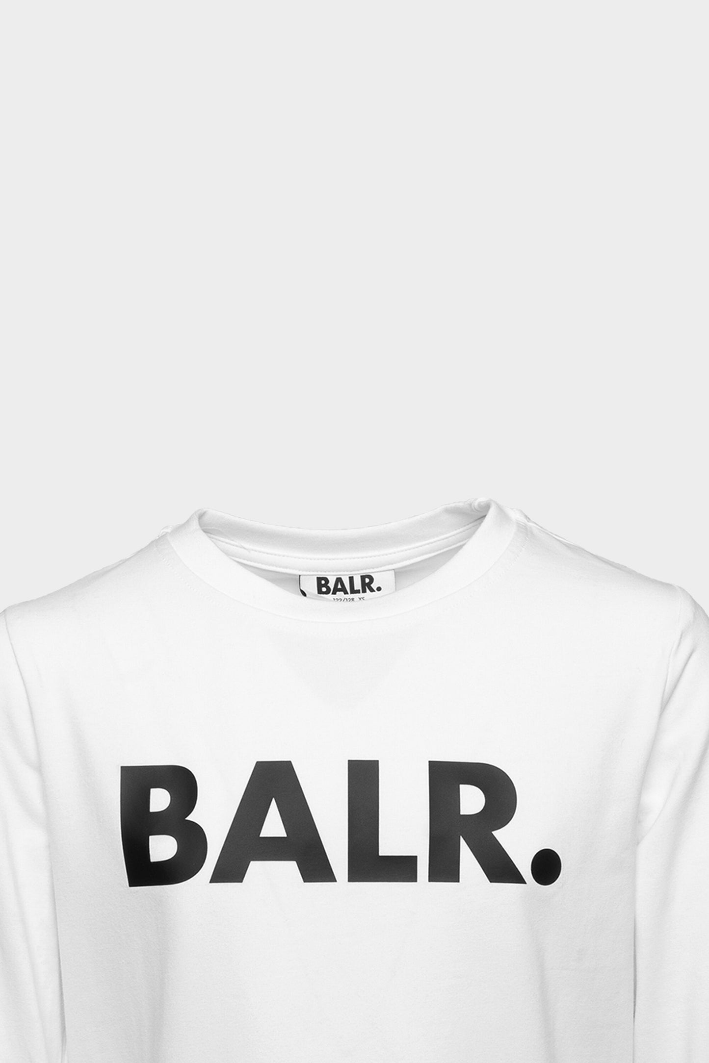 Markenlogo T-Shirt L/S Weiß