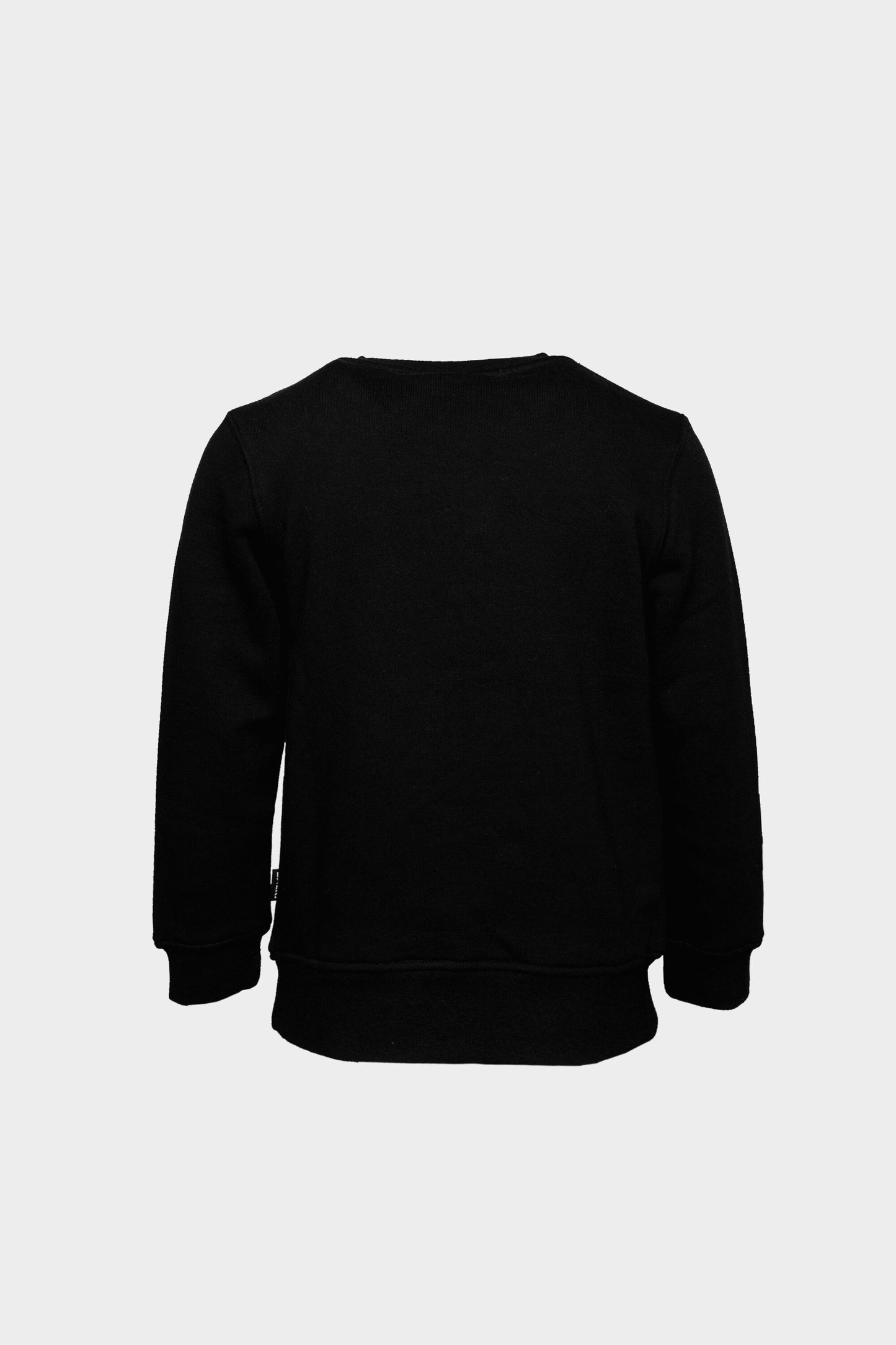 Brand Logo Crew Neck Black