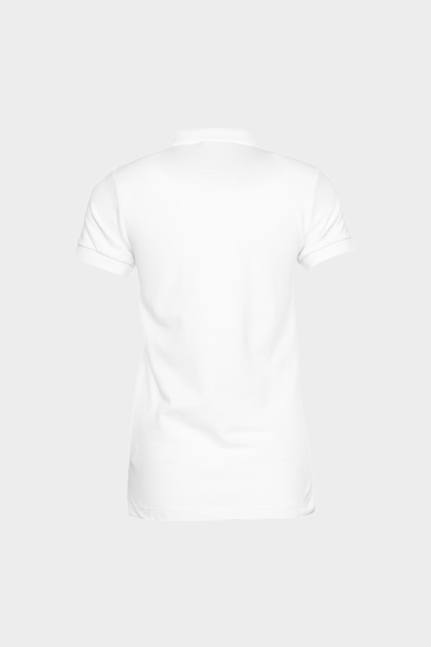Brand Contrast Logo Polo White