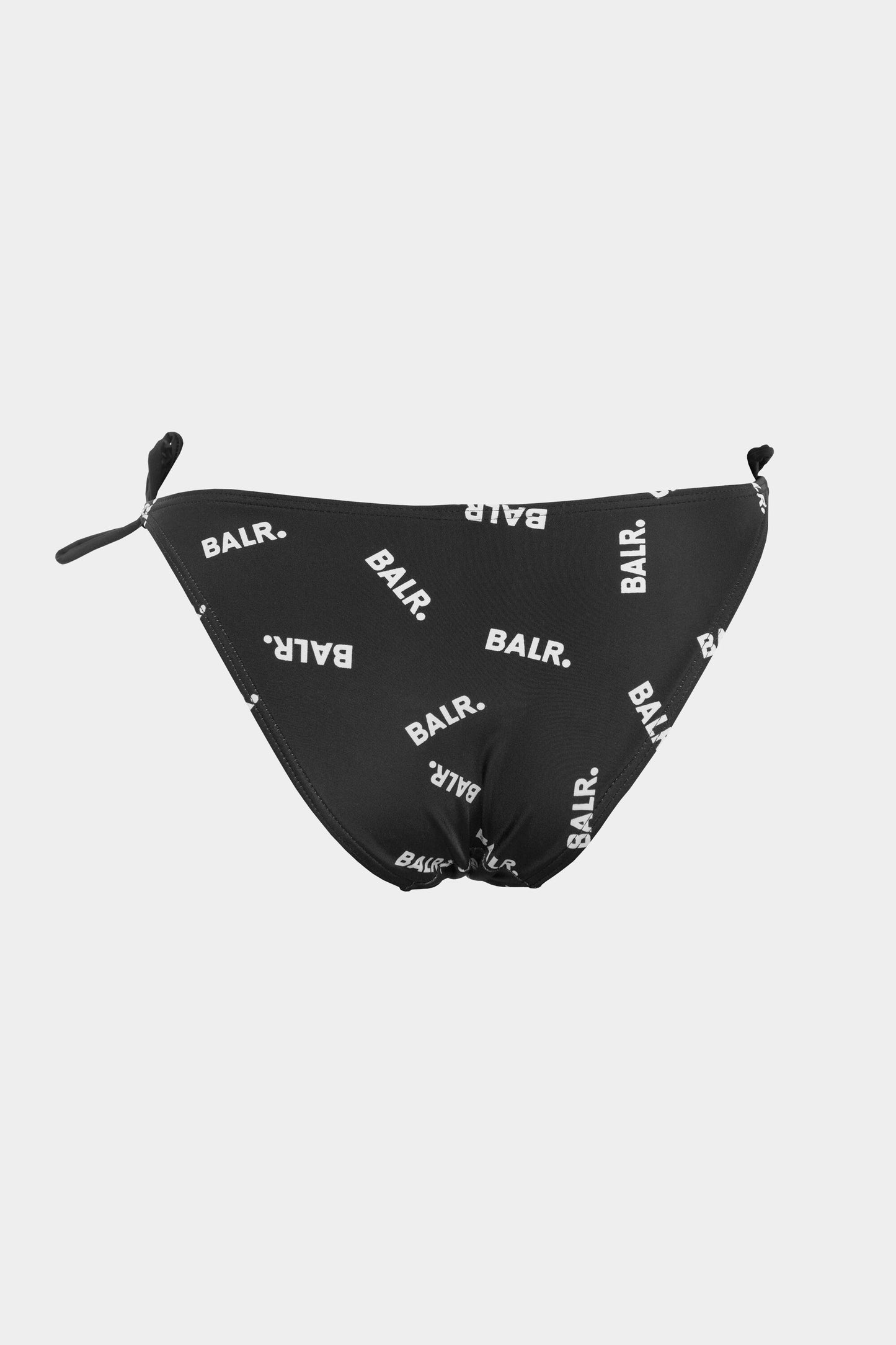 BALR. Allover Brand Bikini Woman Black