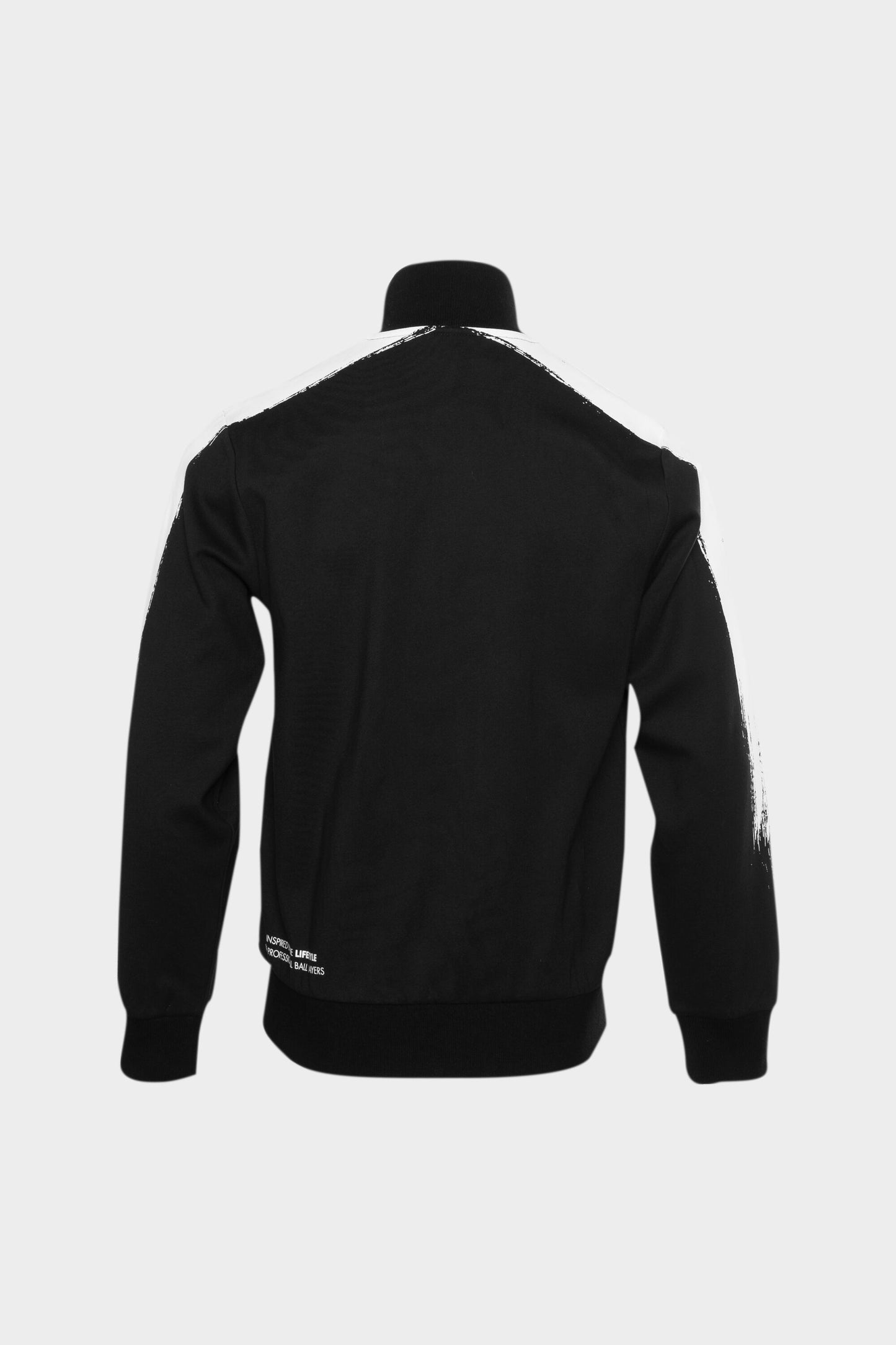 Chalk Striped Track Jacket Black