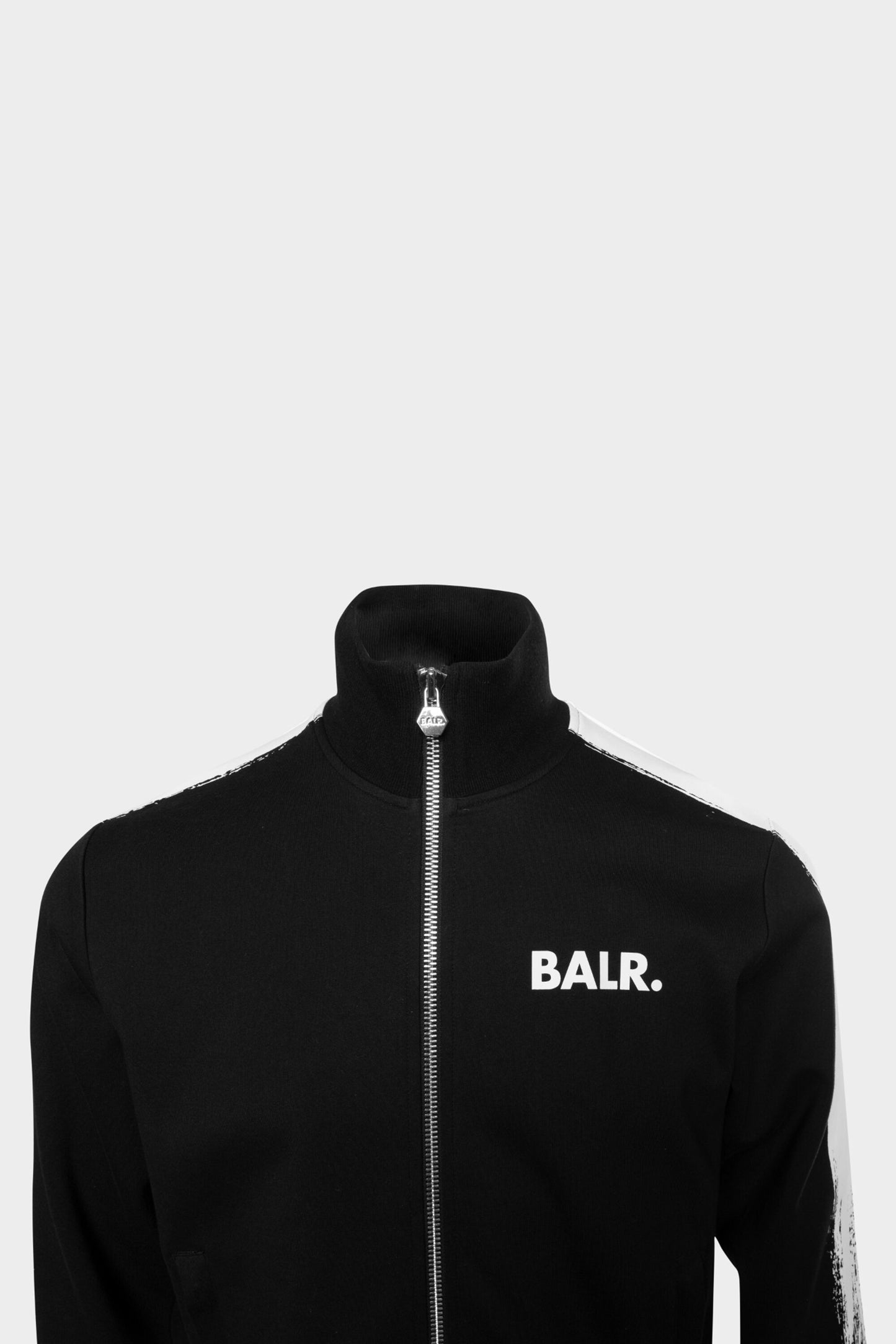 Chalk Striped Track Jacket Black