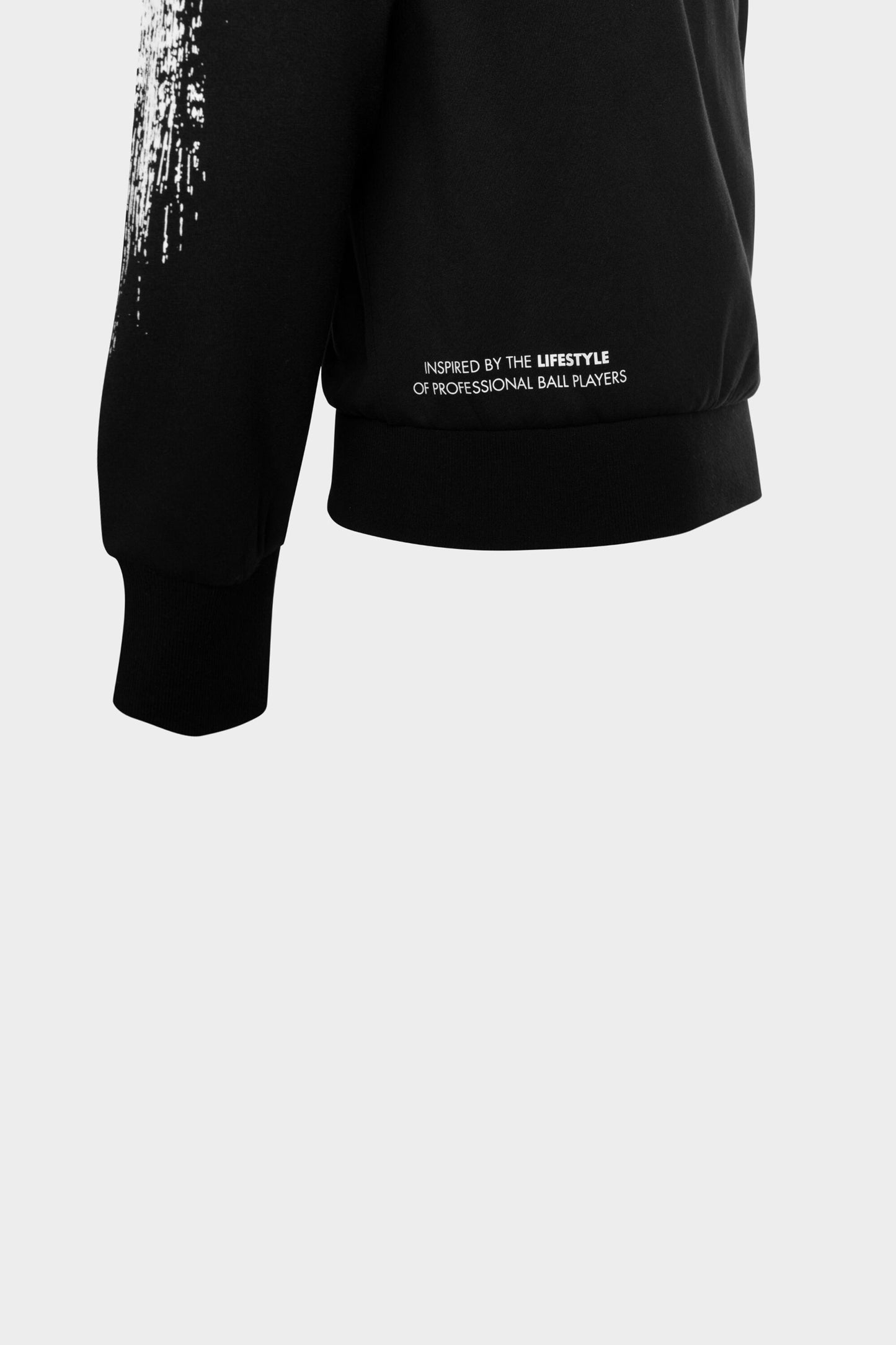 Chalk Striped Track Jacket Black