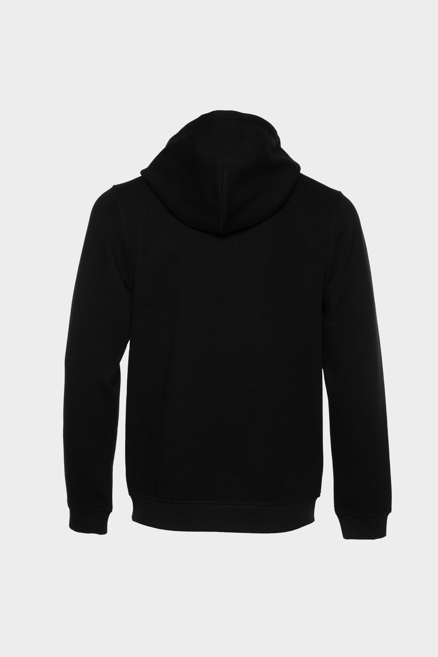 BALR. Straight Zip Thru Knitted Hoodie Black