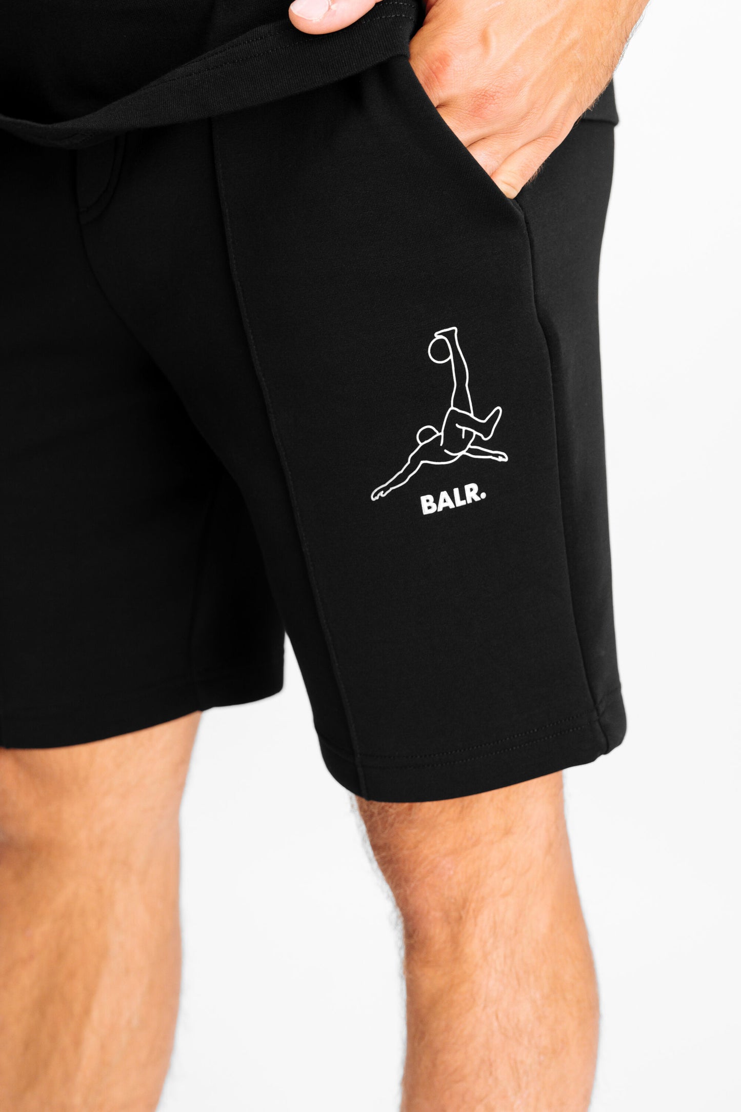 Bicycle Kick Slim Track Short Black