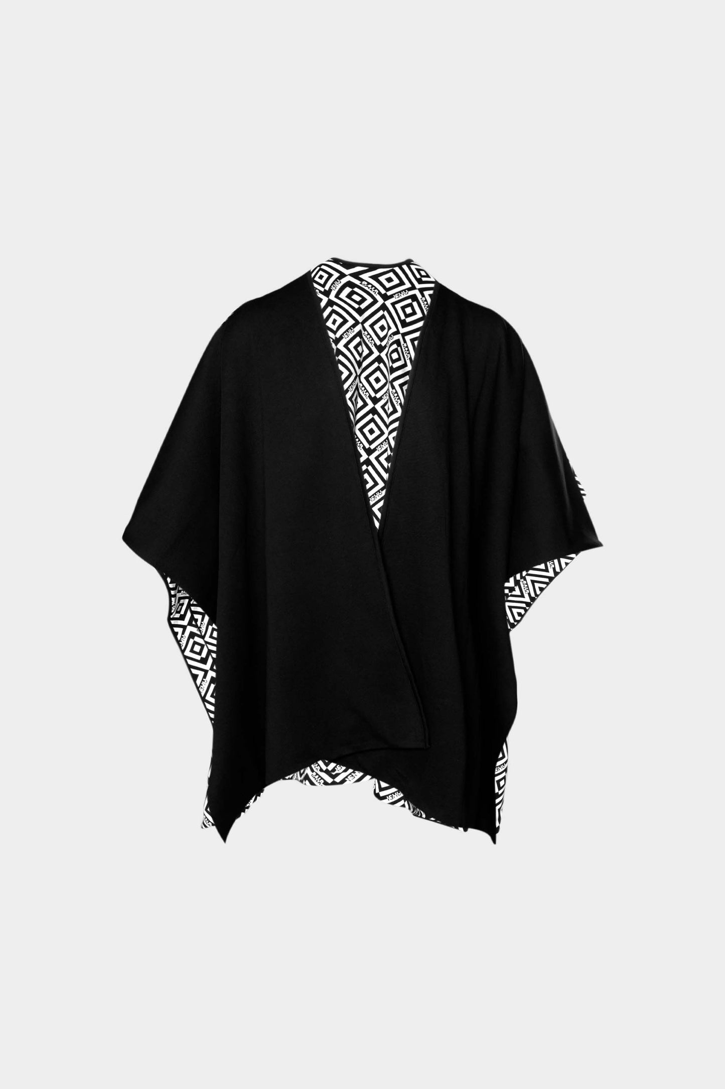 Poncho Reversible - ISHU Jet Black/3M Reflective