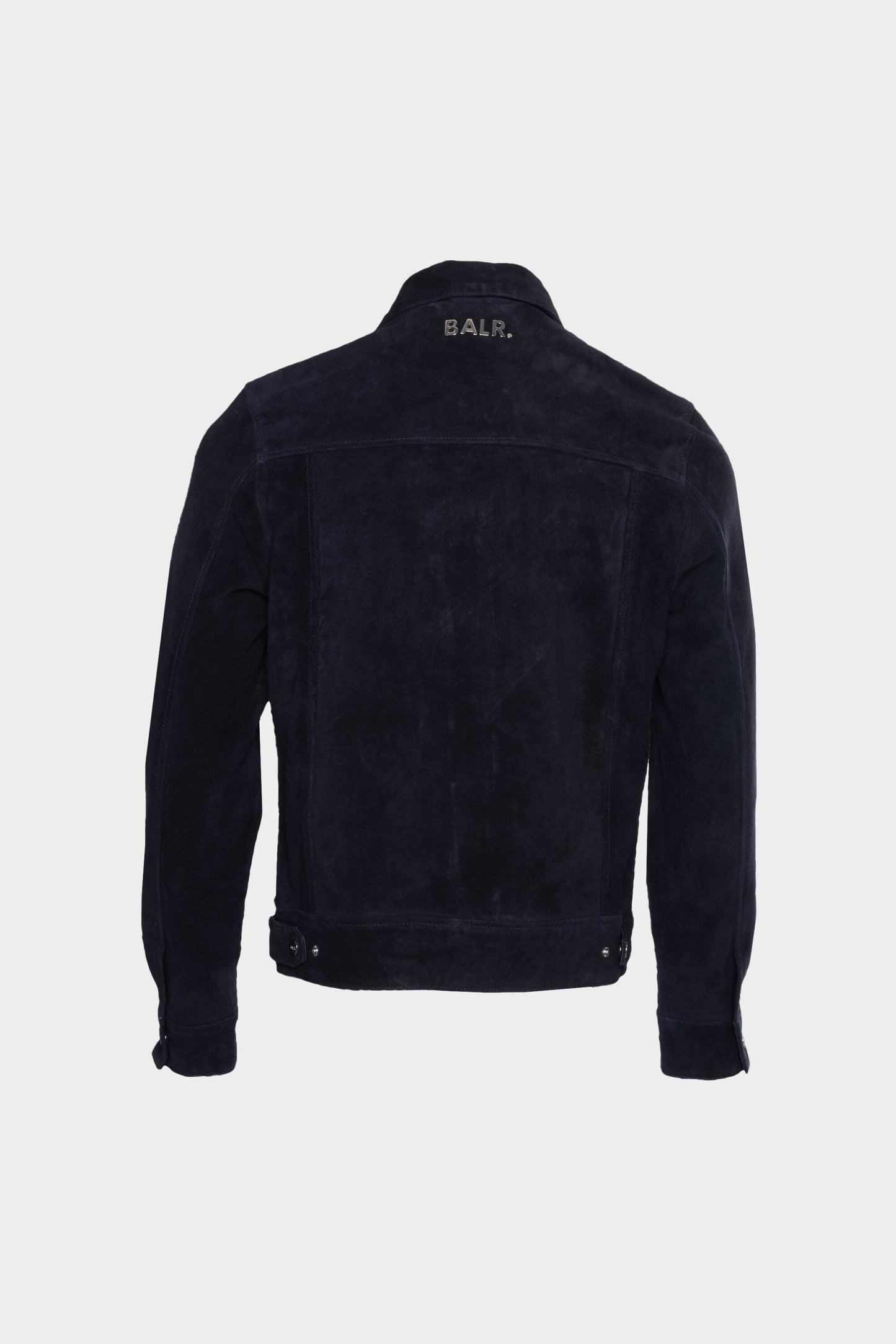 BALR. Suede Jacket Navy Blue