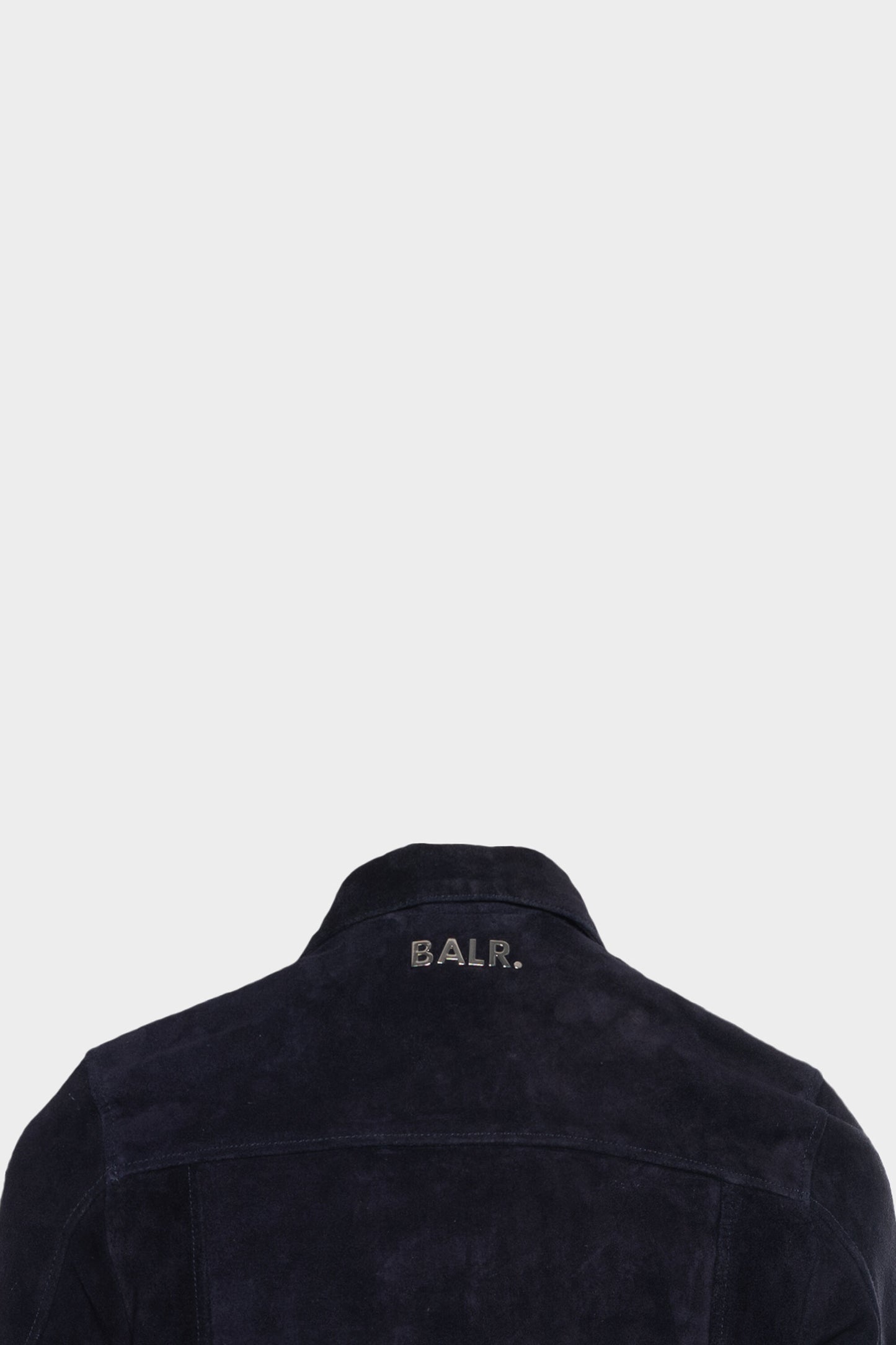 BALR. Suede Jacket Navy Blue