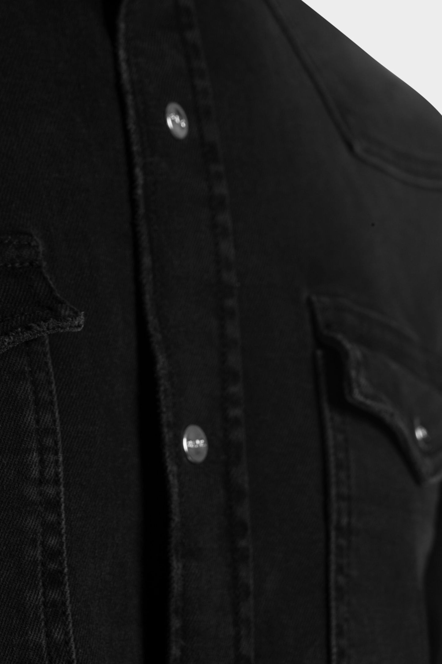 BALR. Allover Laser Hexagon Shirt Dk Denim Grey