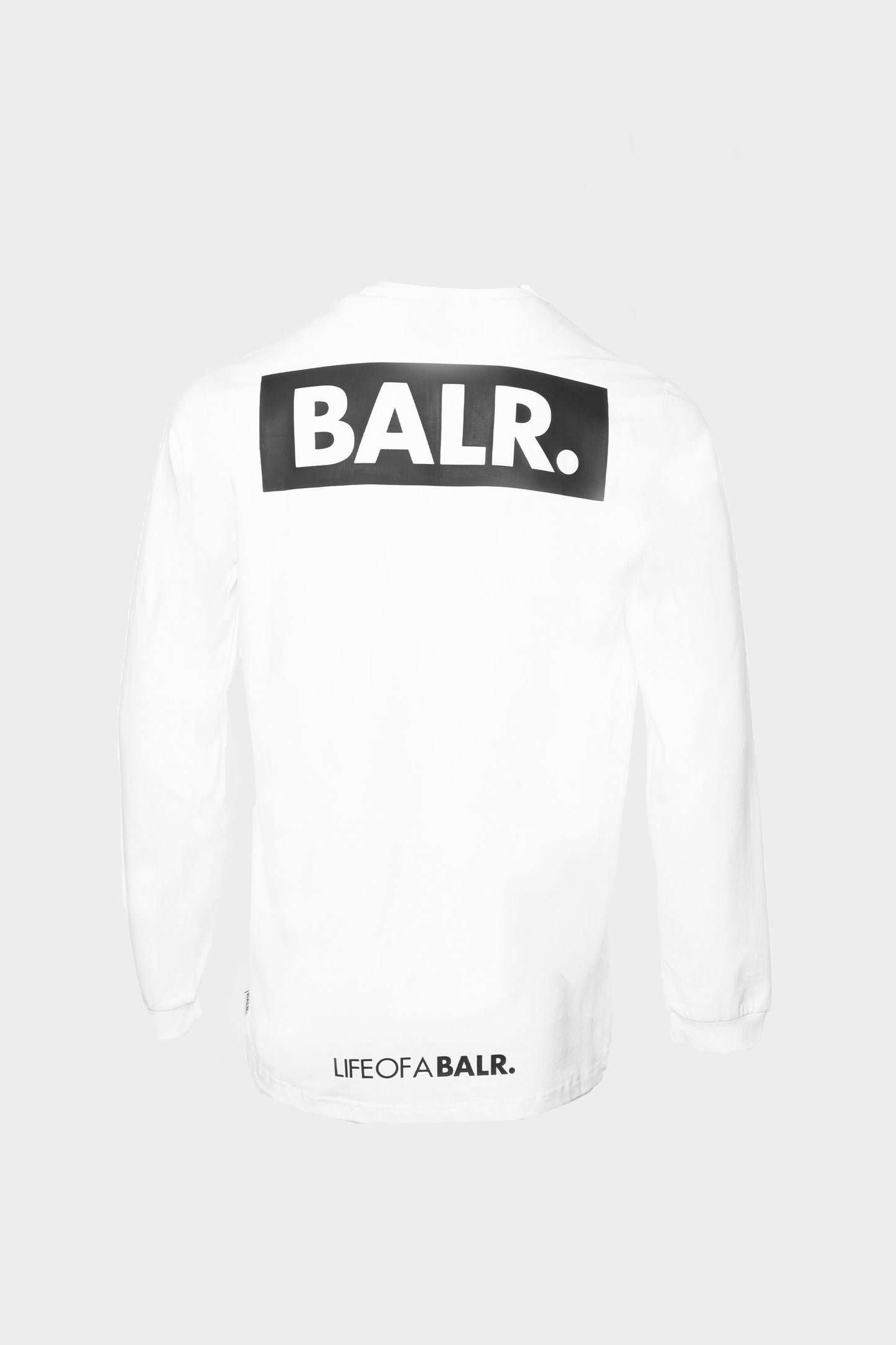 BALR. Cube Straight T-Shirt l/s White