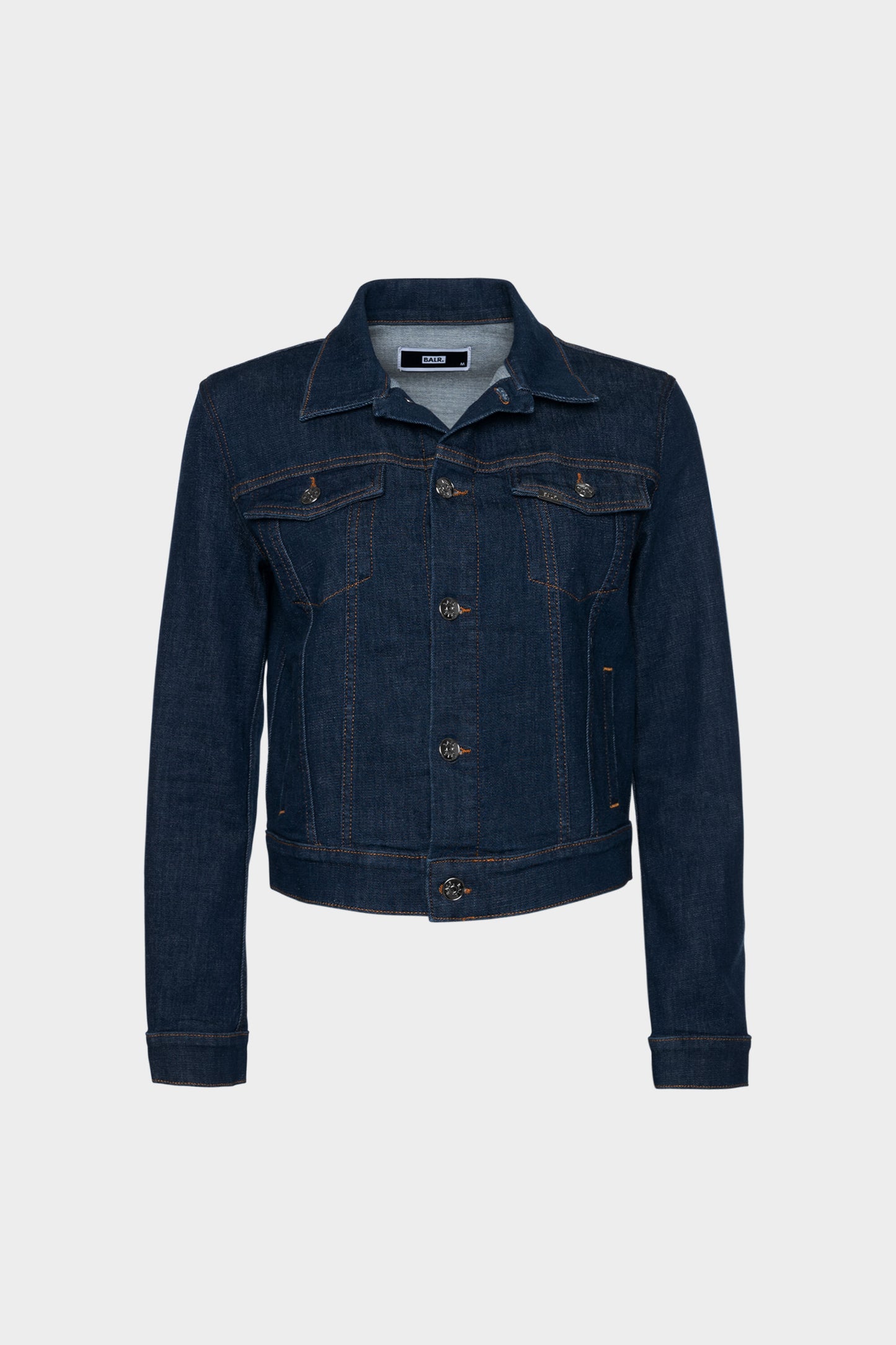 BALR. Core Slim Denim Jacket Rinse Women