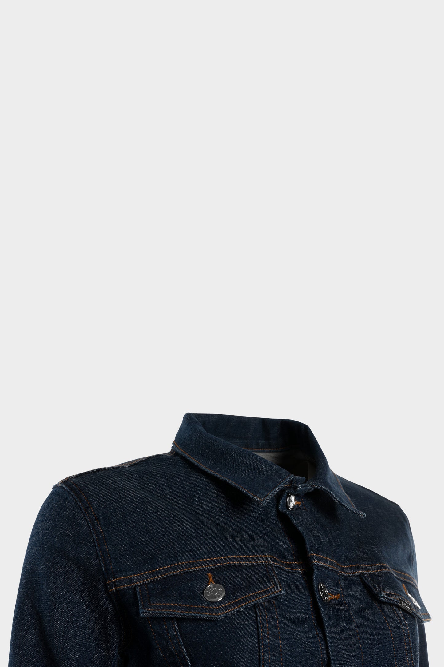 BALR. Core Slim Denim Jacket Rinse Women