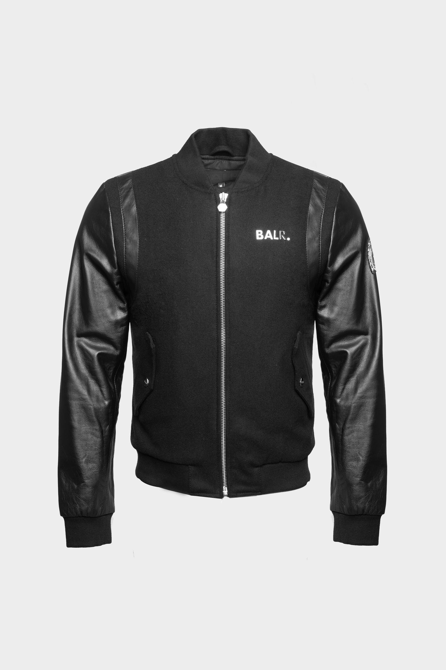 BALR. Varsity Badge Jacket Black