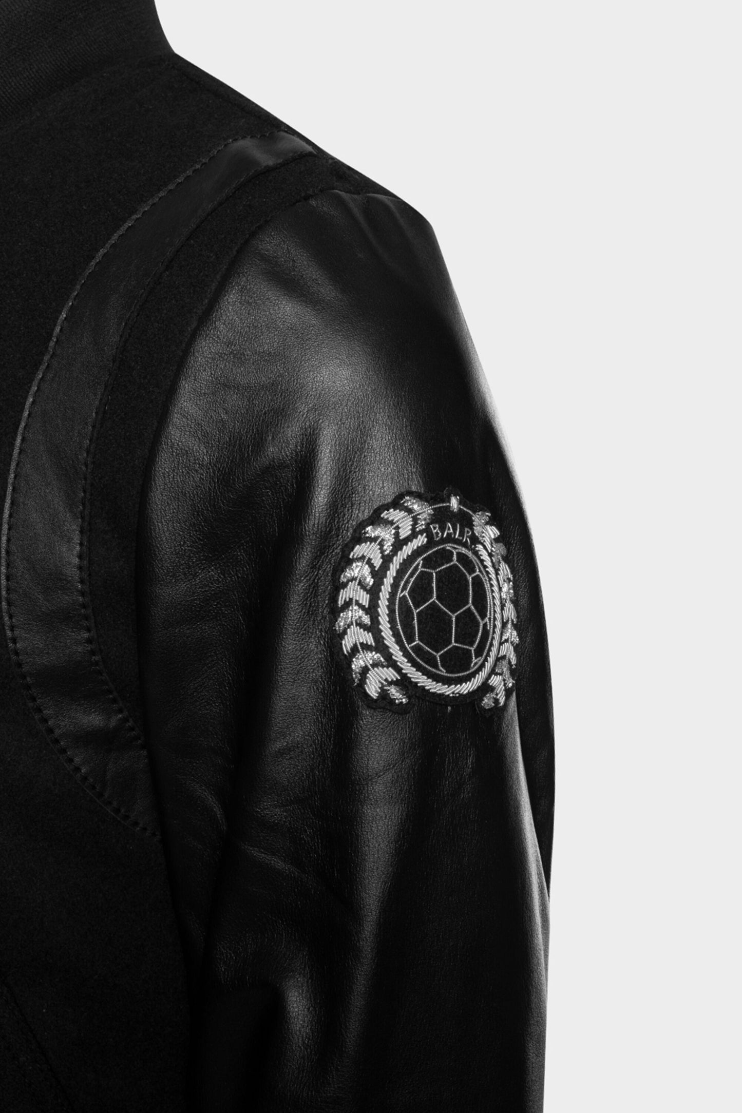 BALR. Varsity Badge Jacket Black