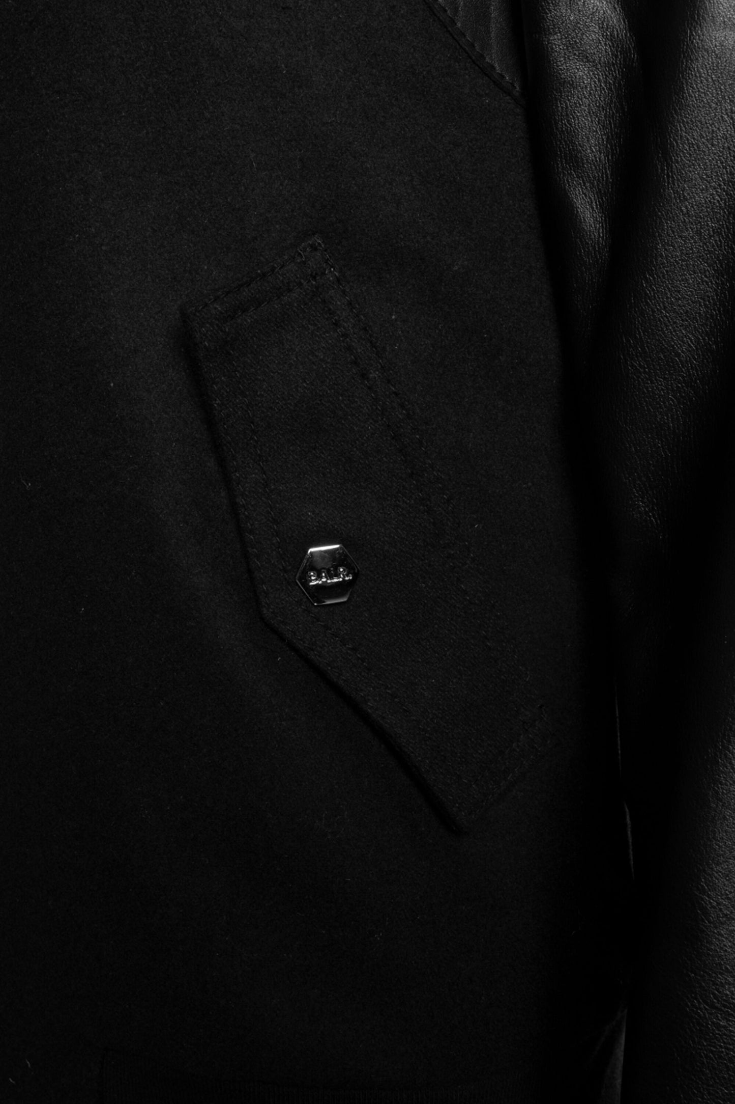 BALR. Varsity Badge Jacket Black