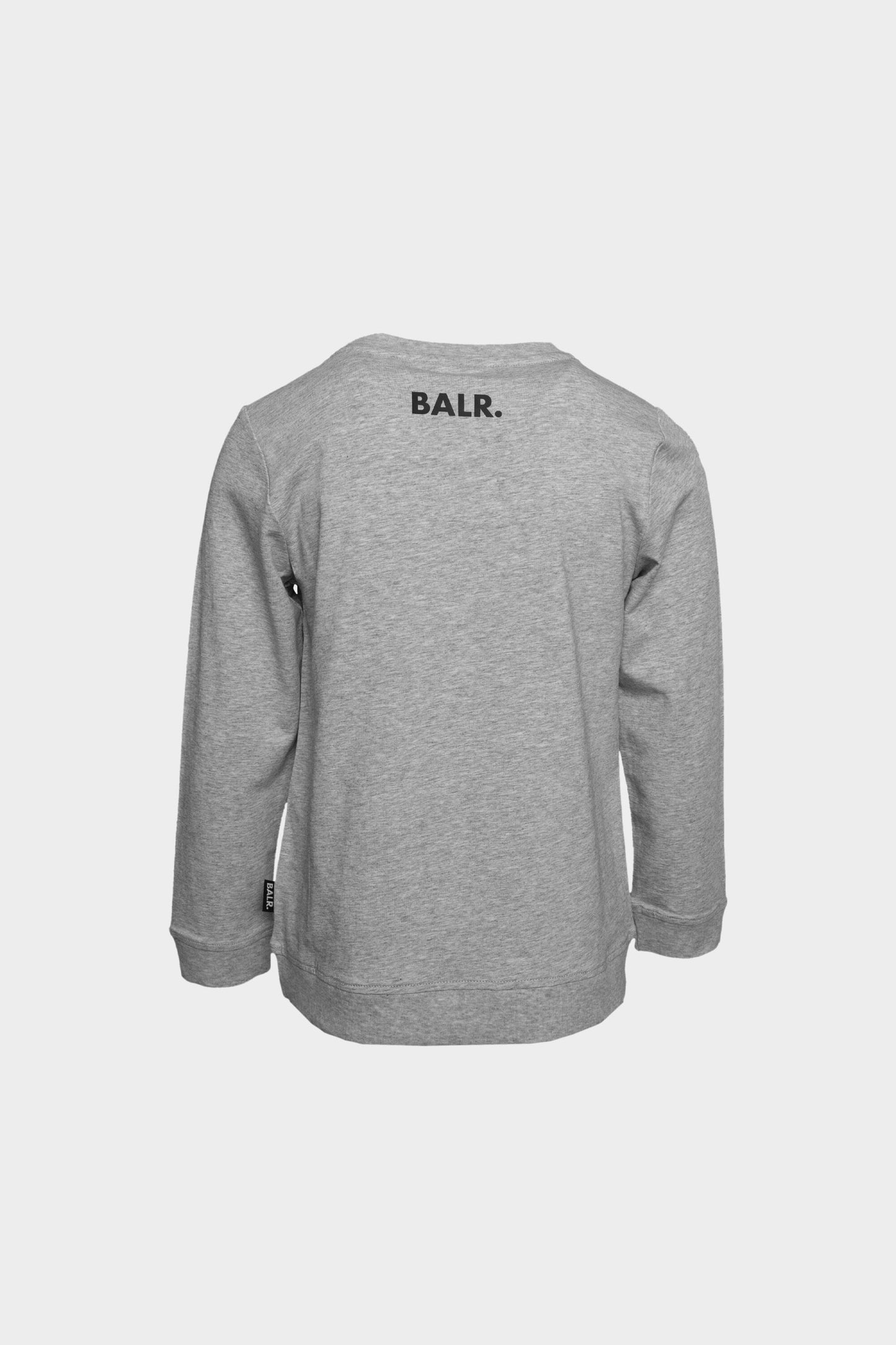 Brand Logo T-Shirt L/S Lt Grey Heather