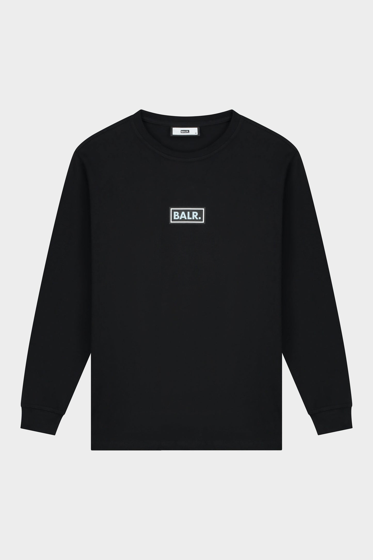 Club Silver Straight T-Shirt Longsleeve Jet Black