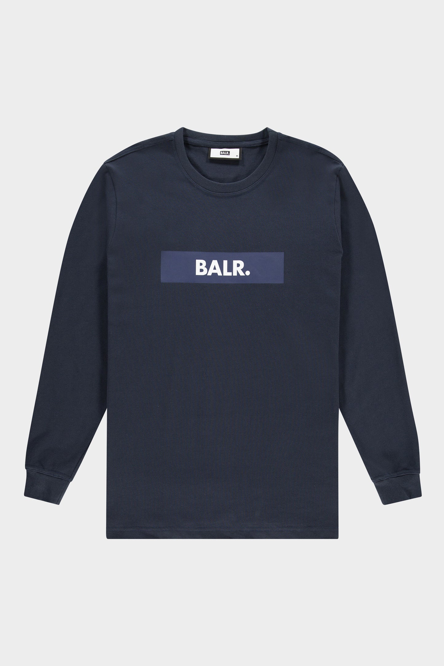 BALR. Straight Longsleeve Tilted Navy Blue