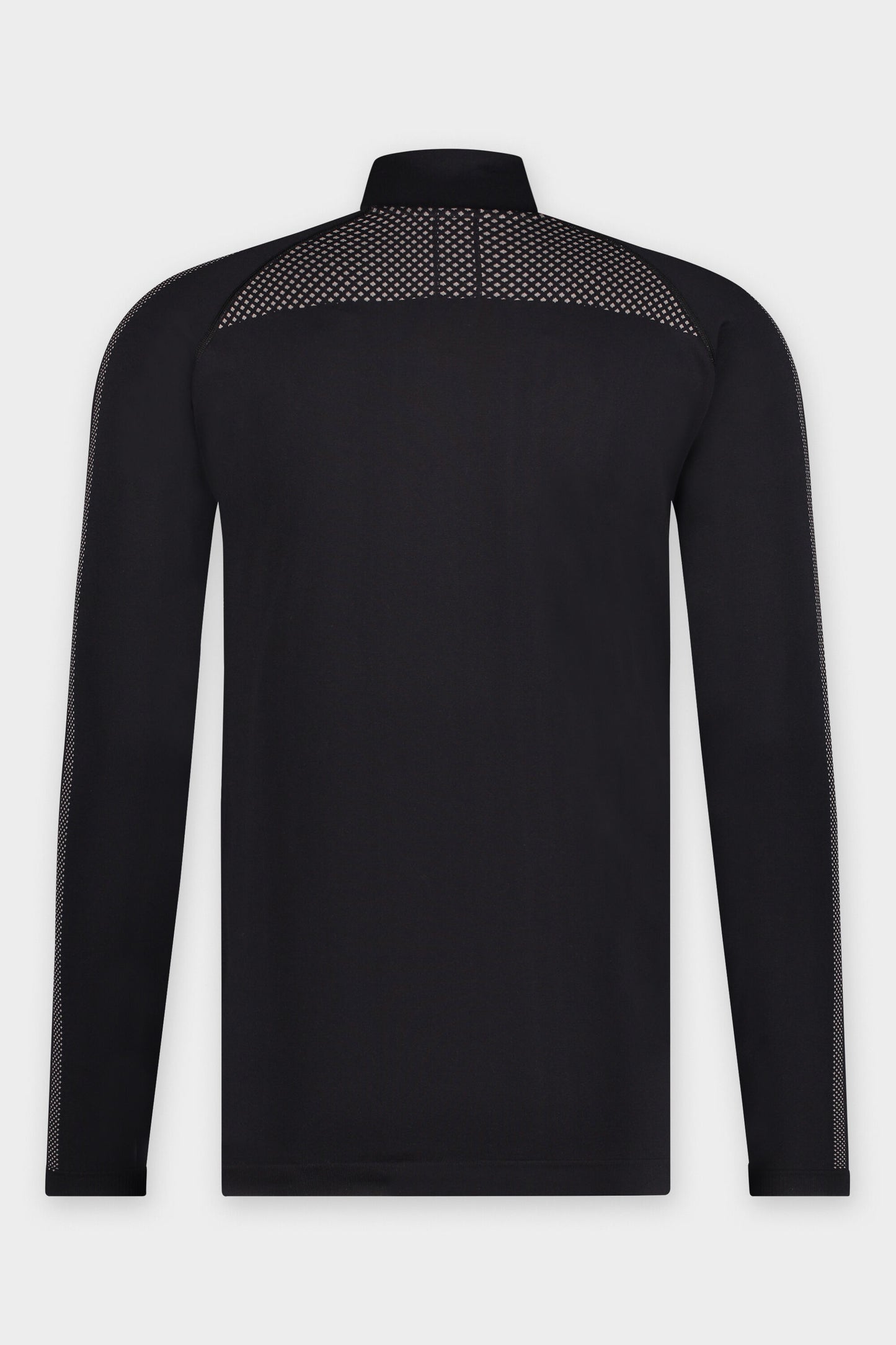 Edgard Running Zip Longsleeve Jet Black