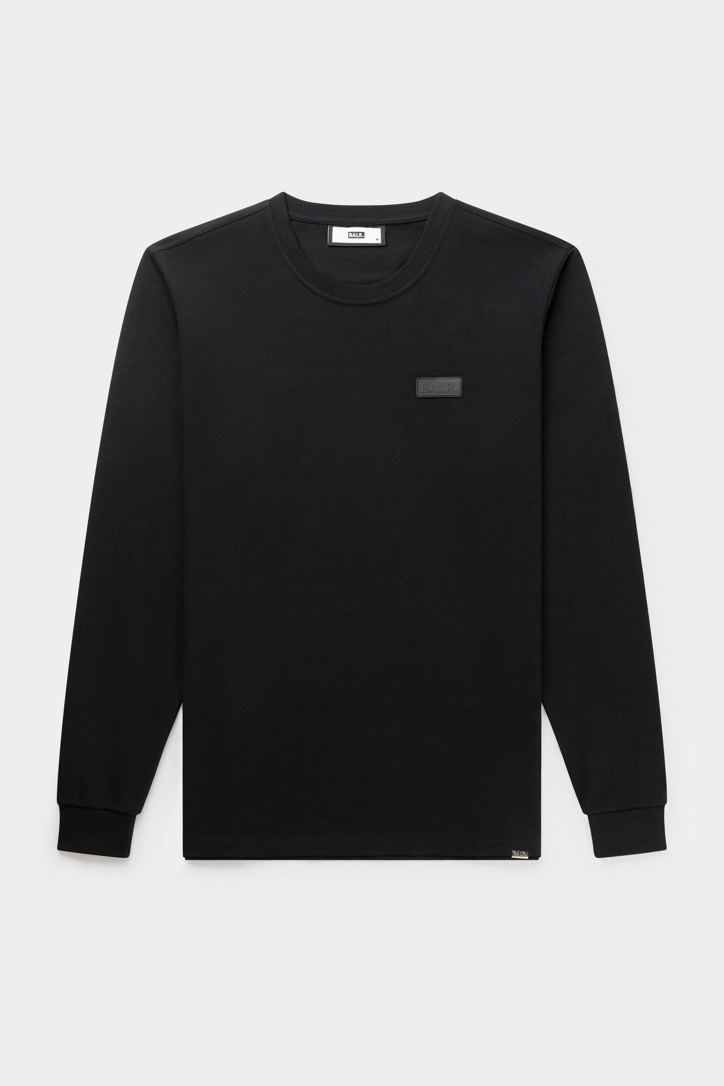 Olaf Straight Badge Longsleeve T-Shirt Jet Black