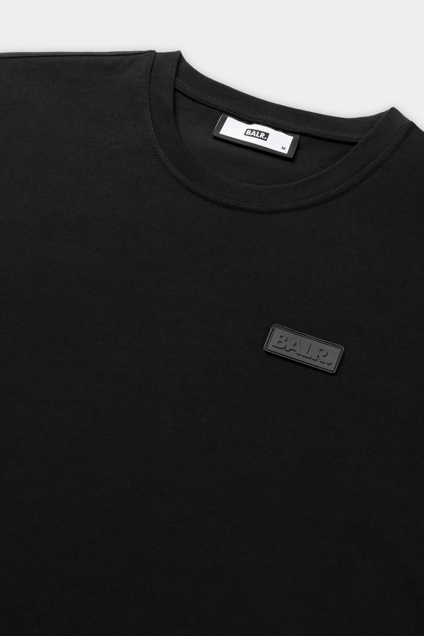 Olaf Straight Badge Longsleeve T-Shirt Jet Black
