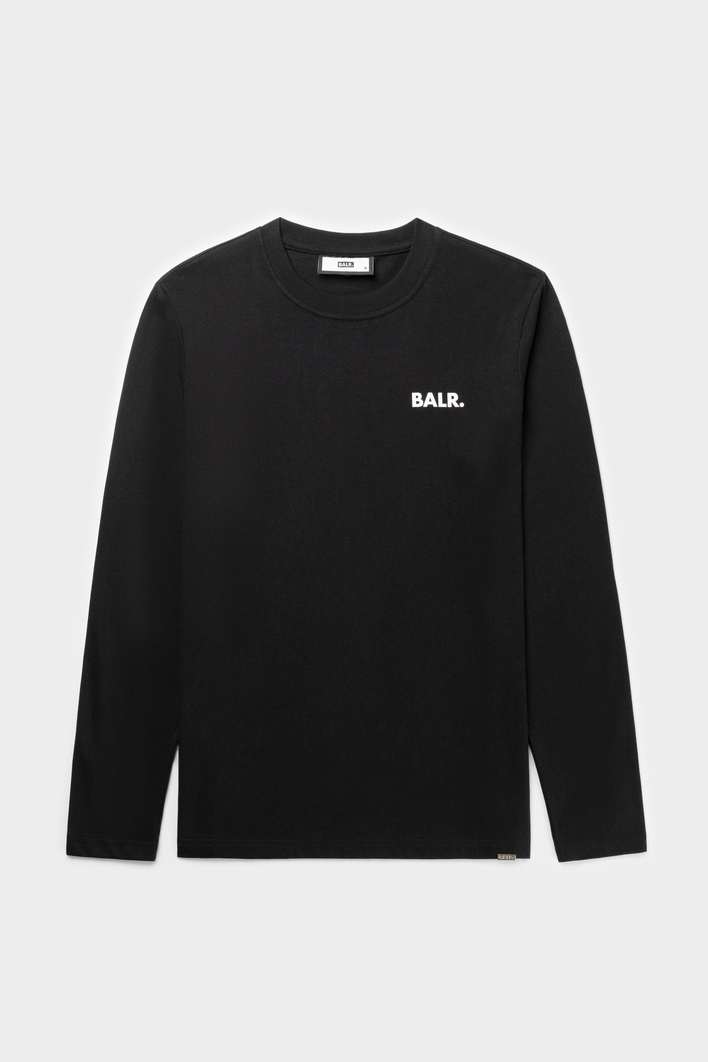 Olaf Straight Small Logo Longsleeve Jet Black