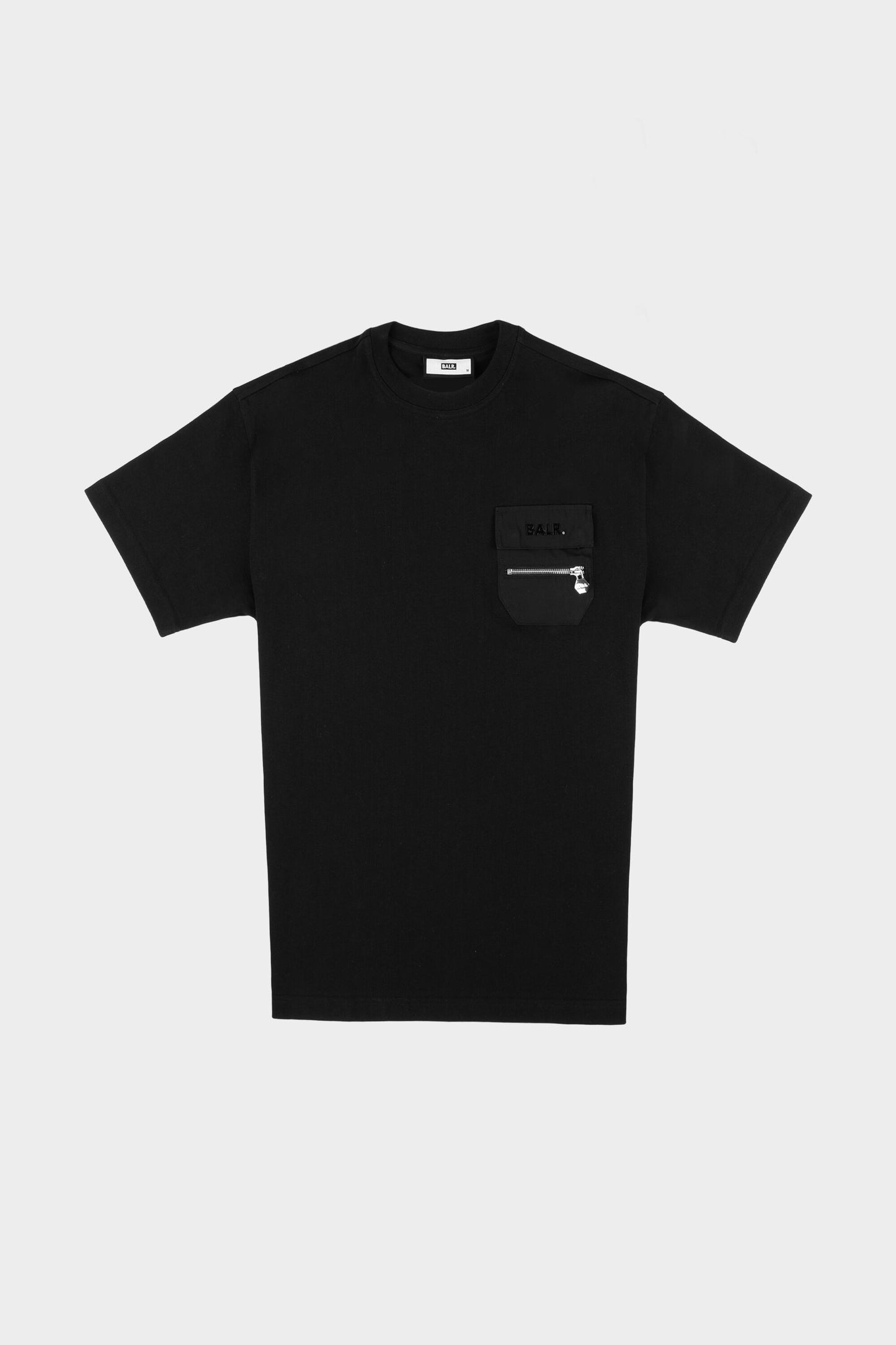Cargo Dropped Shoulder T-Shirt Black