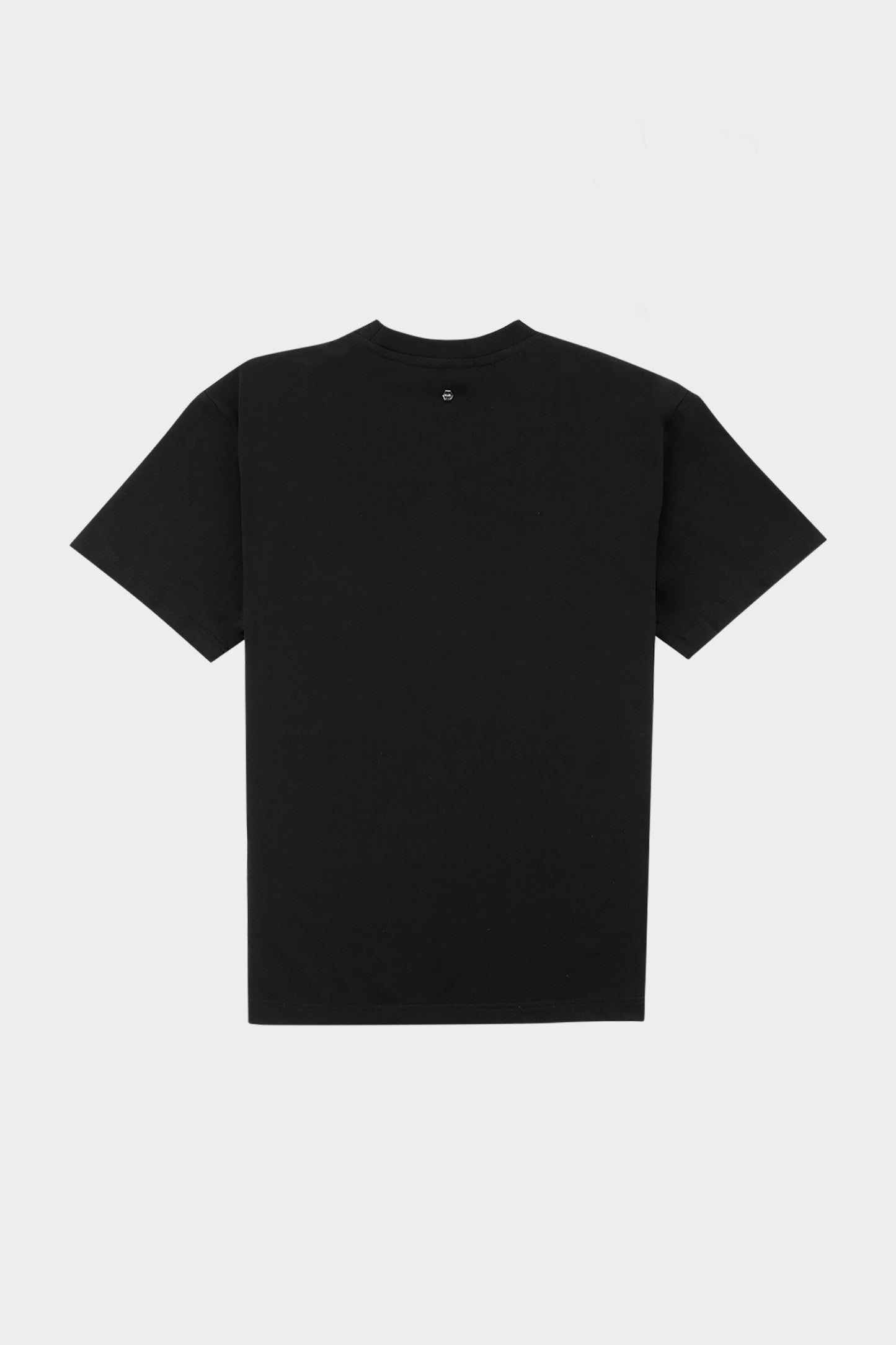Crest Print Amsterdam Box Fit T-Shirt Jet Black