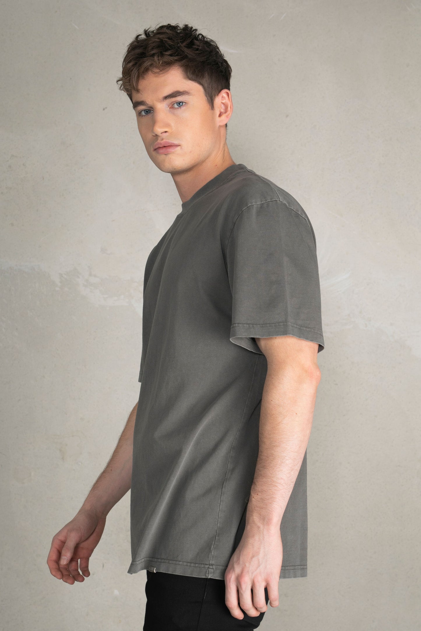 Blanks Box T-Shirt Jet Black Vintage