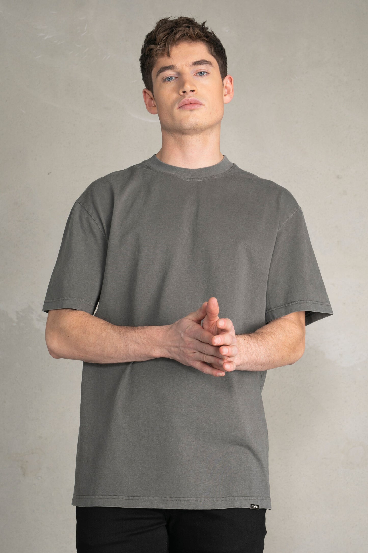 Blanks Box T-Shirt Jet Black Vintage
