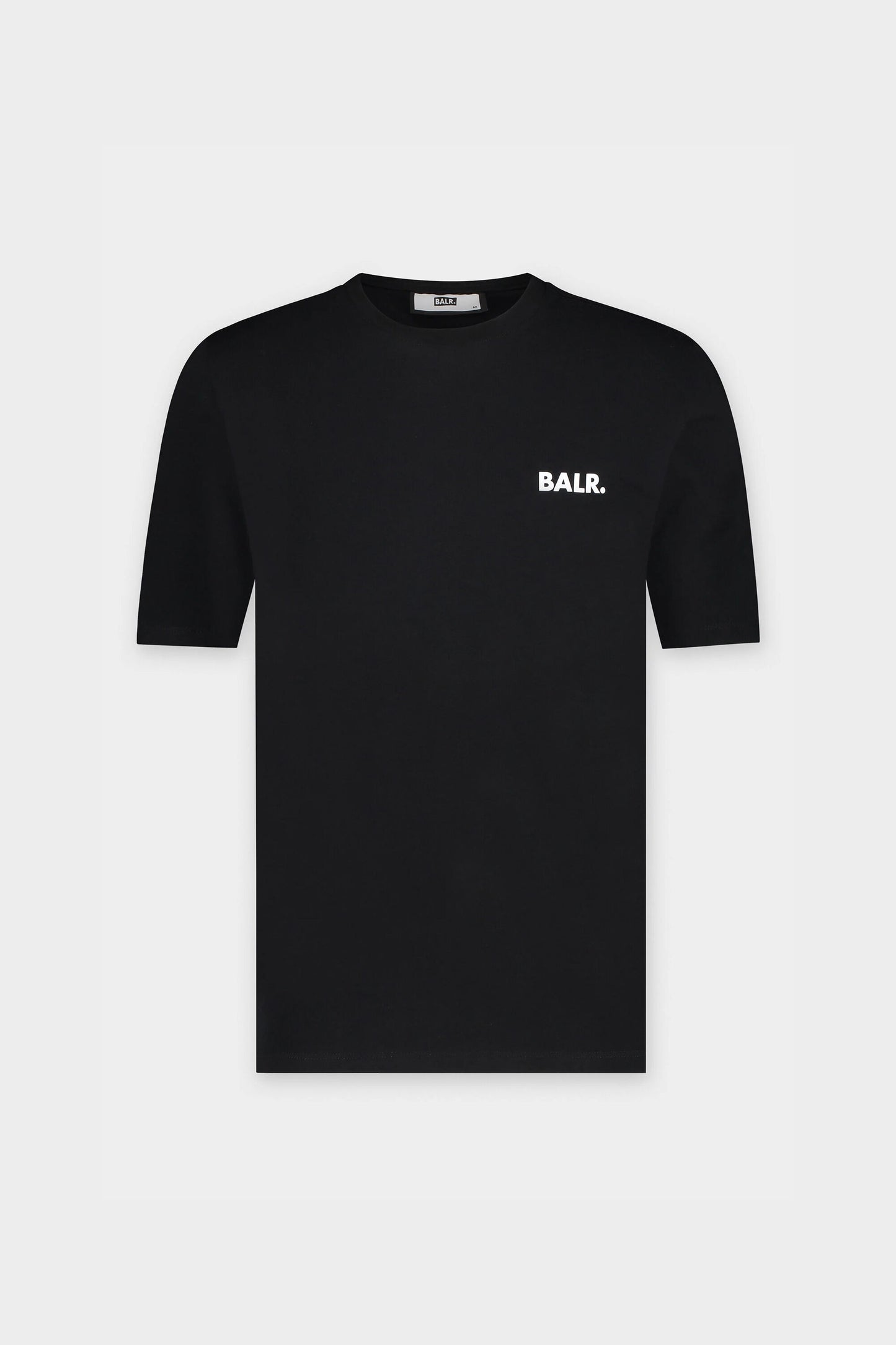 Athletic Small Branded Chest T-Shirt Jet Black