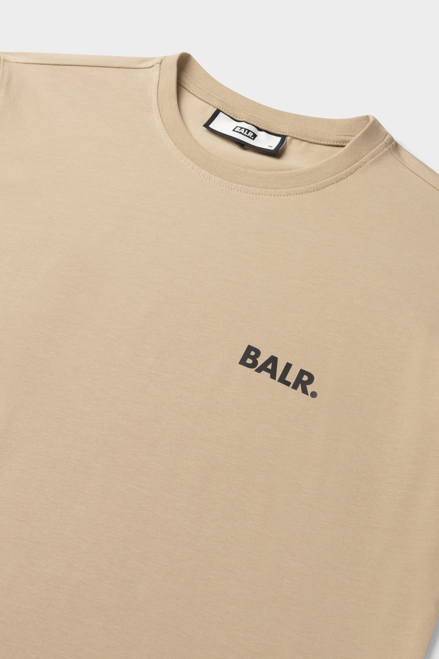 Athletic Small Branded Chest T-Shirt White Pepper