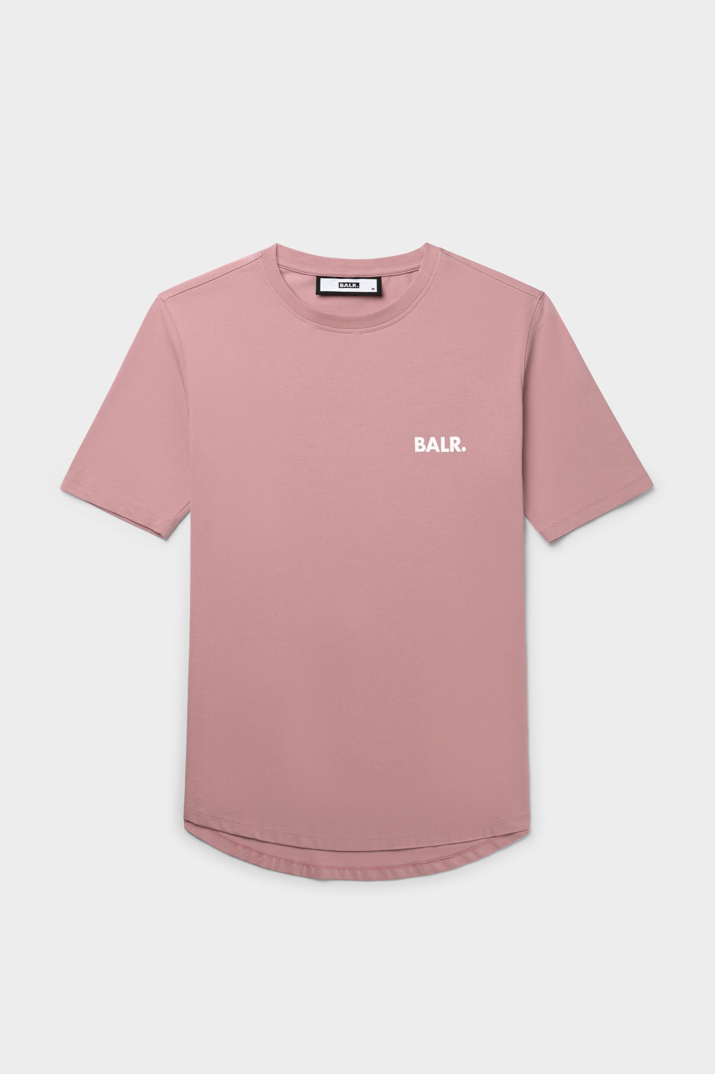 Athletic Small Branded Chest T-Shirt Foxglove
