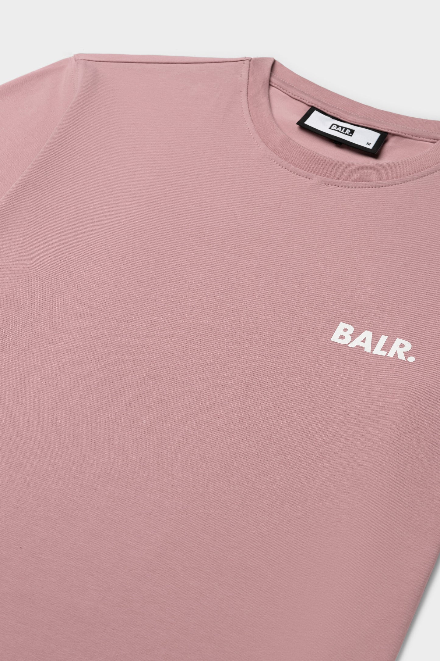 Athletic Small Branded Chest T-Shirt Foxglove