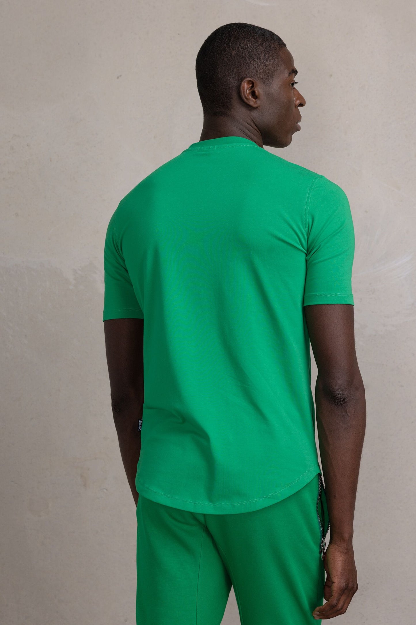 Athletic Small Branded Chest T-Shirt Putting Green