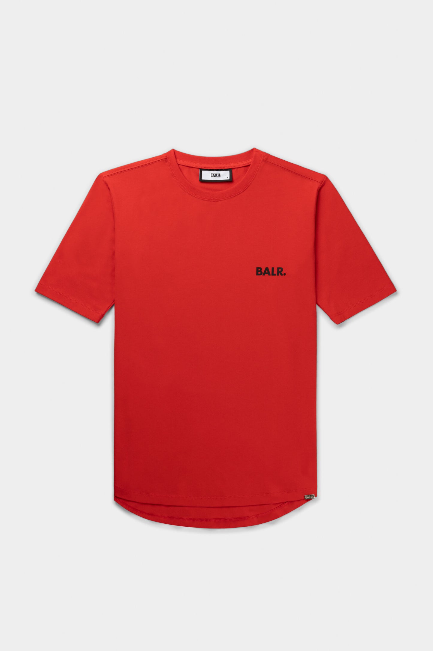 Athletic Small Branded Chest T-Shirt High Risk Red