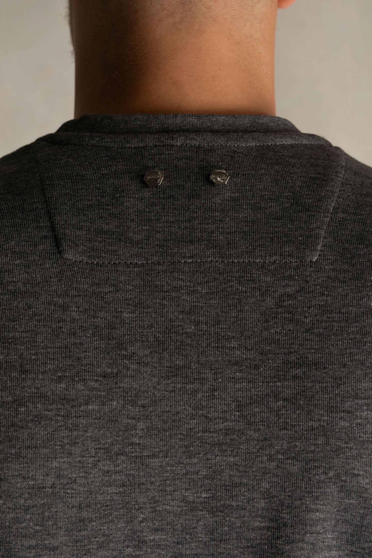 Q-Series Straight T-Shirt Dk Grey Heather