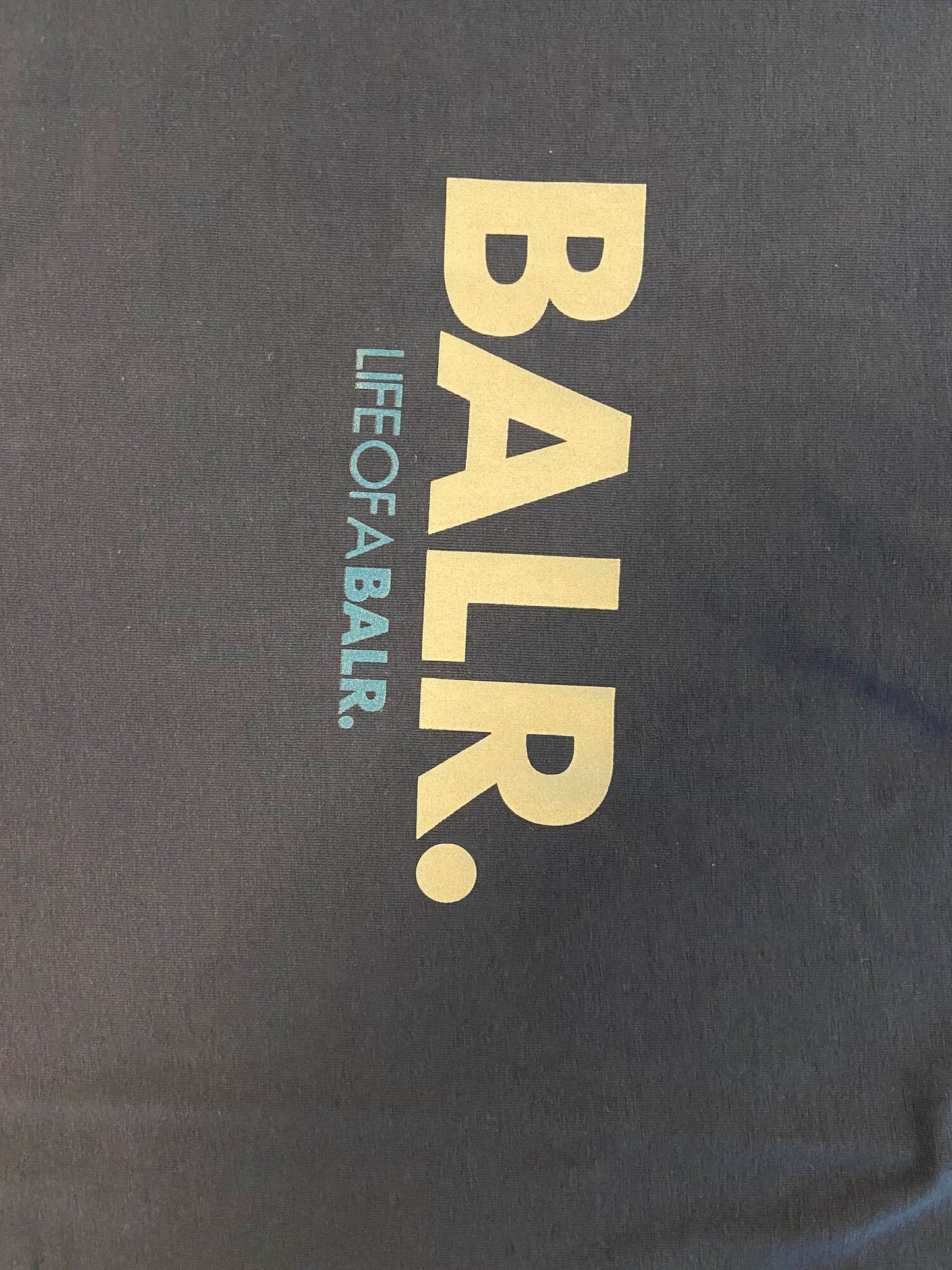 BALR. LOAB Athletic Fit Tee Navy Blazer
