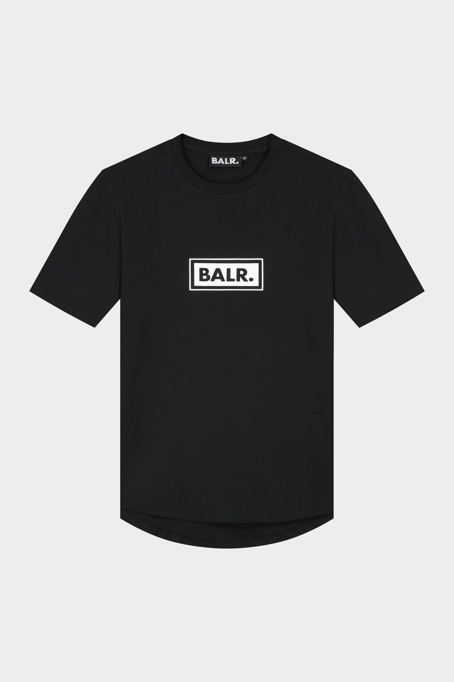 Club Outlined Athletic Fit Tee Jet Black