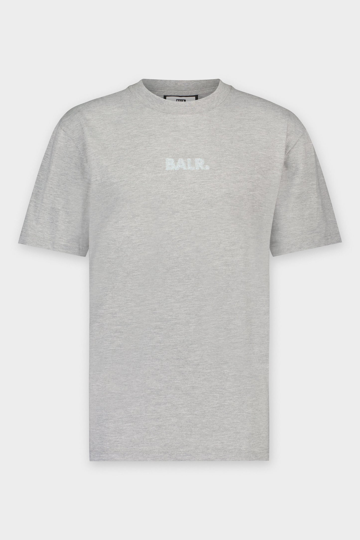 Luke Box Dart BALR. Logo T-Shirt Grey Heather