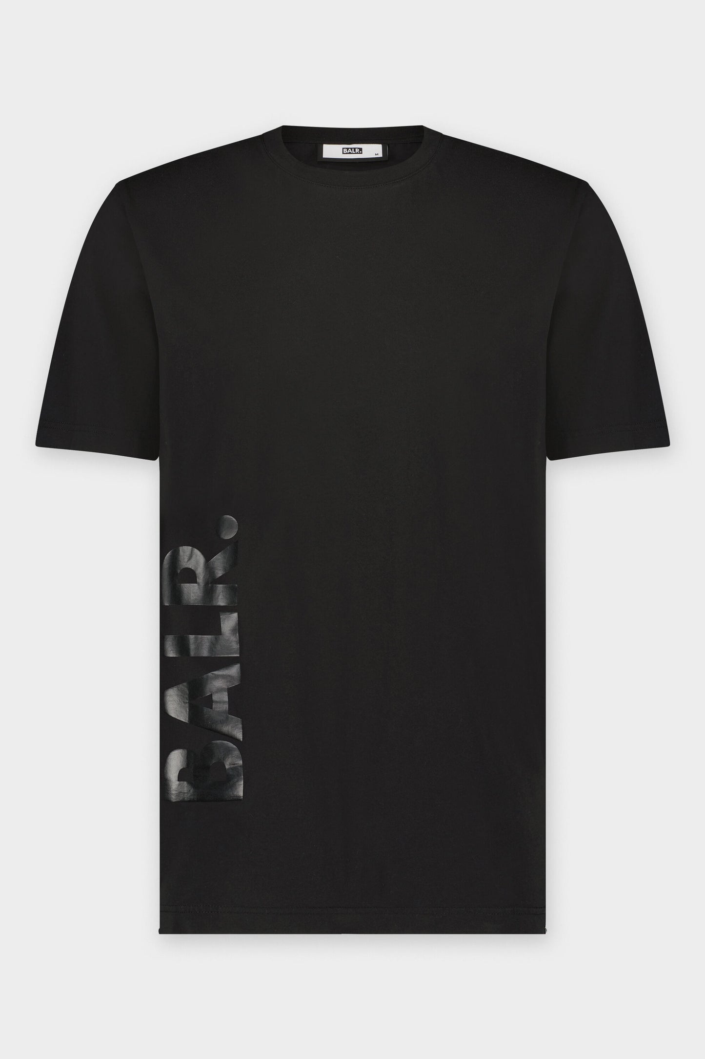 Olaf Straight Vertical T-Shirt Jet Black
